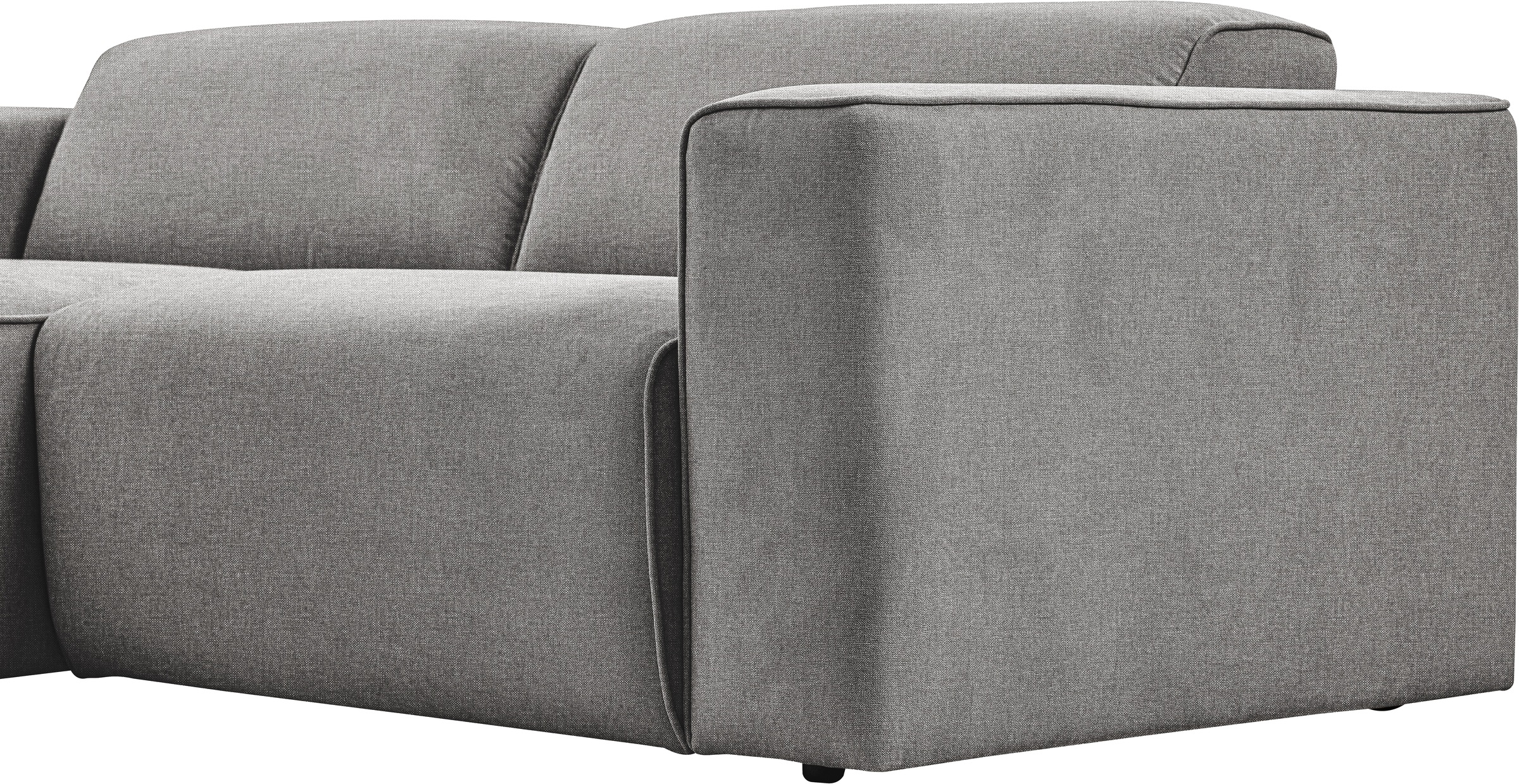 andas Ecksofa »Noord mit Kedernaht, Breite 234 cm«