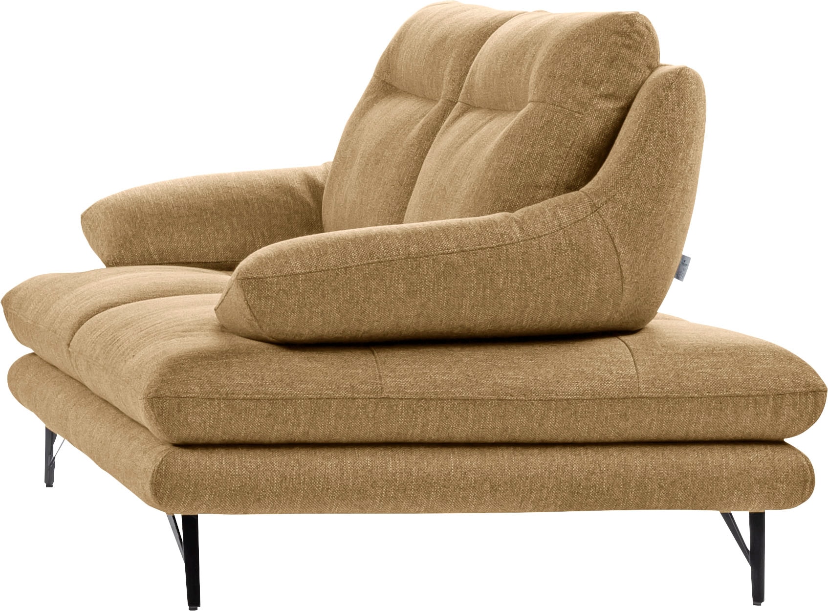 CALIA ITALIA 3-Sitzer »Cezanne modern, elegant und bequem, aufwendige Detailverarbeitung« wahlweise mit Sitztiefenverstellung,