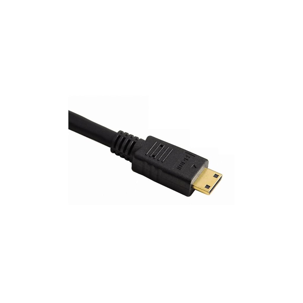 Hama HDMI-Kabel »High Speed HDMI™-Kabel Stecker Typ A - Stecker Typ C (Mini) Ethernet«, HDMI-HDMI Typ C (Mini), 20 cm