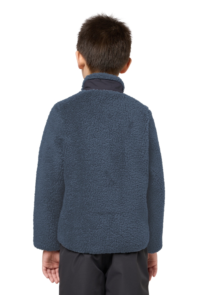 Jack Wolfskin Fleecejacke »ICE CURL JACKET K« mit Eingrifftaschen und Brusttaschen, atmungsaktiv, winddicht