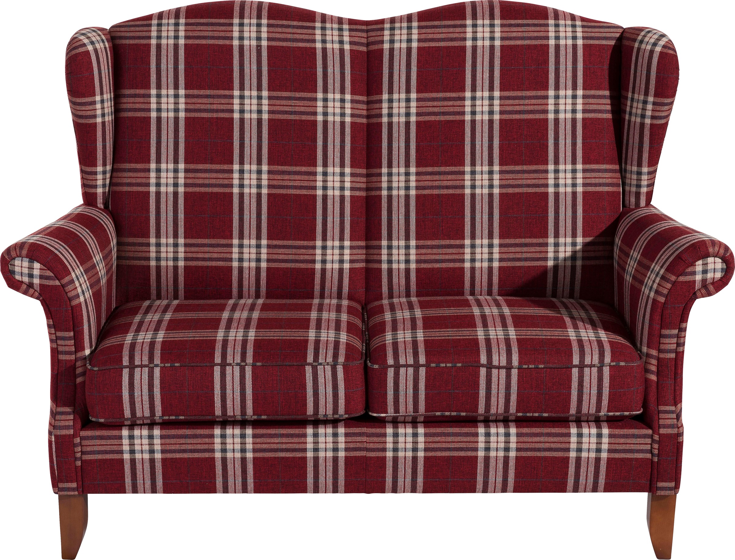 Max Winzer® 2-Sitzer »Valentina Küchensofa, hoher Sitzkomfort, Hochlehner, Ohrenbackenoptik«, Retro und modern, Breite 157 cm