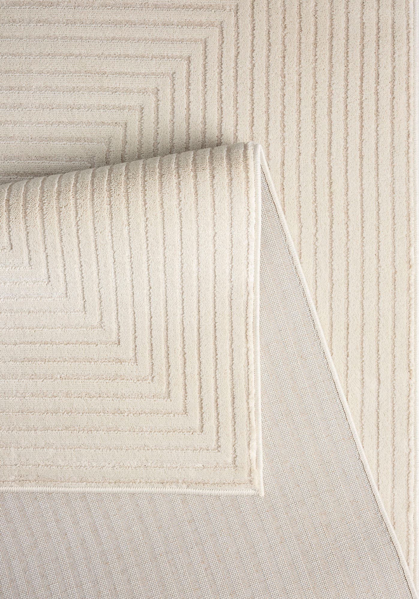 Leonique Teppich »»Kylian««, rechteckig, dezenter Glanz, Schrumpf-Garn-Effekt, dichte Qualität, geometrisch
