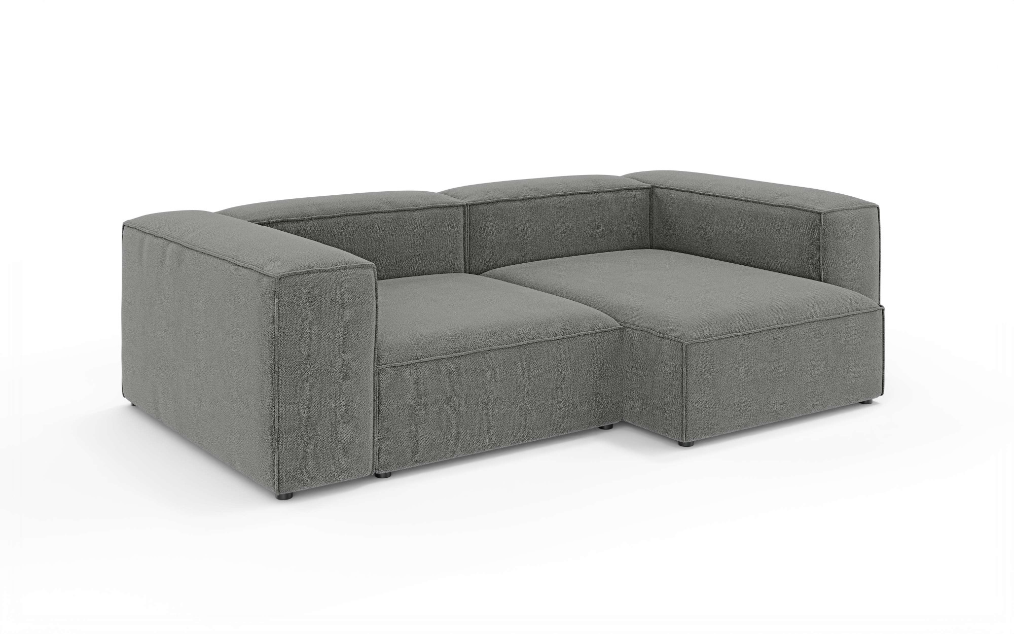 INOSIGN Ecksofa »XL HAILY L-Form, Modularsofa extra tief, Maße B/T/H: 260/160/72 cm«, als Modul oder separat verwendbar, für individuelle Zusammenstellung
