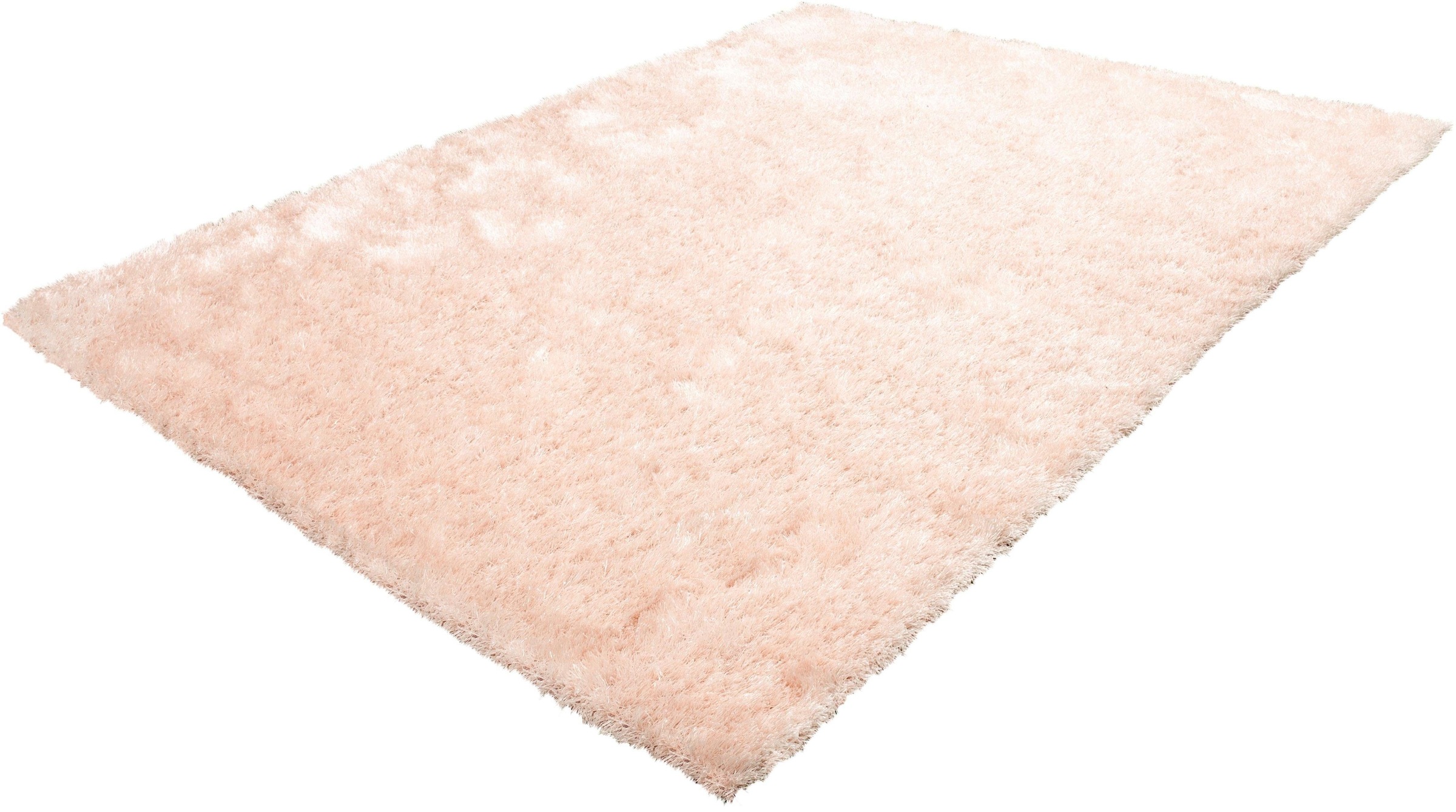 Bruno Banani Hochflor-Teppich »Alga«, rechteckig, 40 mm Höhe, Uni, Shaggy, Langflor, besonders weich und kuschelig, Wohnzimmer