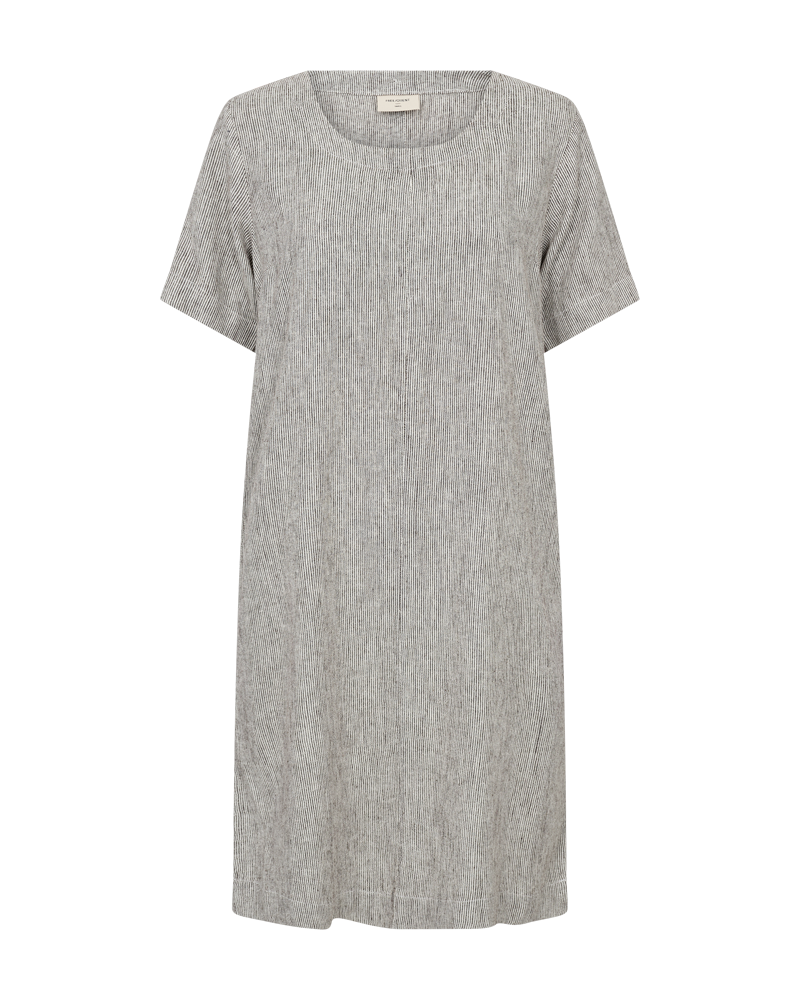 FREEQUENT Midikleid »FQLAVA-DRESS« gestreift, figurumspielend