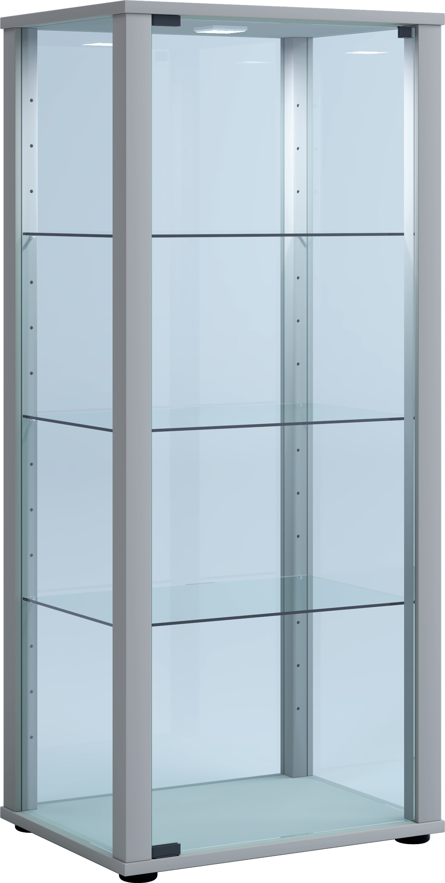 VCM Standvitrine »Holz Glas Stand Vitrine Sammelvitrine Kavisa M«