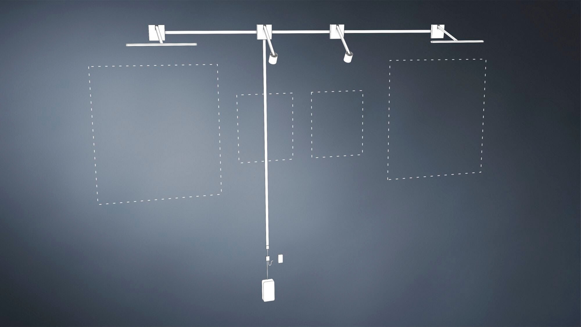 Paulmann LED Bilderleuchte »Adelia«, 1 flammig, dimmbar