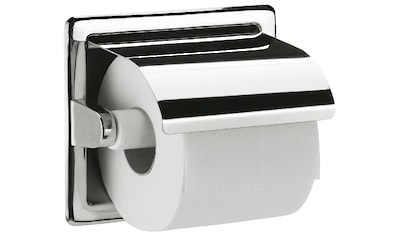 Emco Toilettenpapierhalter »System2 Einbau-Papierhalter m. Deckel«, (2 St.), chrom kaufen