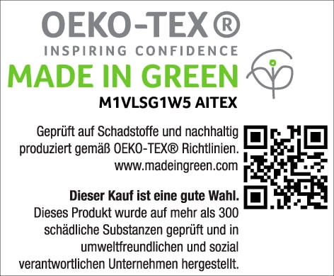 Wendebettwäsche in 155x220 Gr. im aus 135x200 OTTO nachhaltige oder mit Bettwäsche Bio-Baumwolle, Bettwäsche »Anna tlg.), products OTTO-Shop Wendeoptik cm«, (2