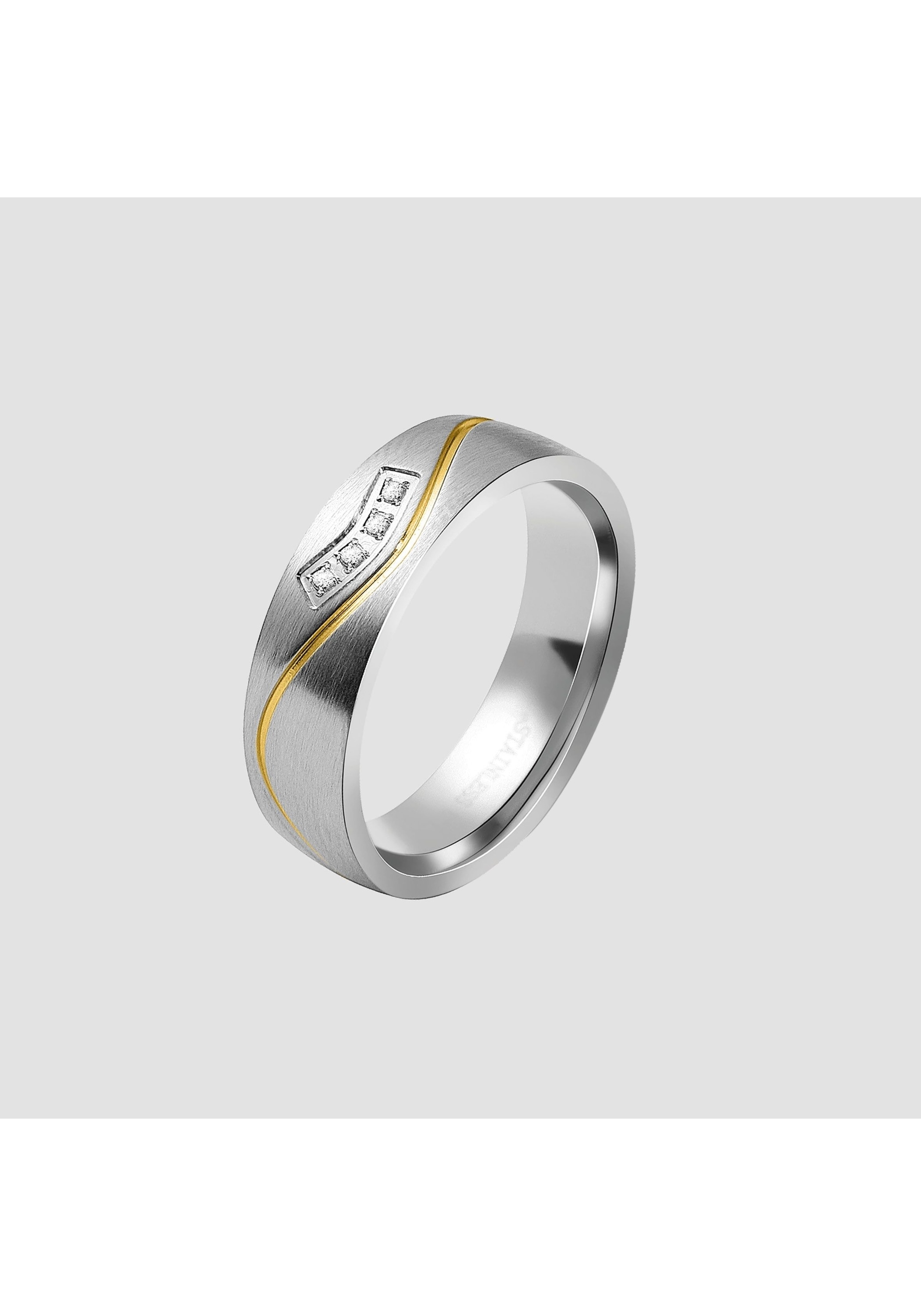 AKZENT Partnerring »Exotic Wave, langlebig«