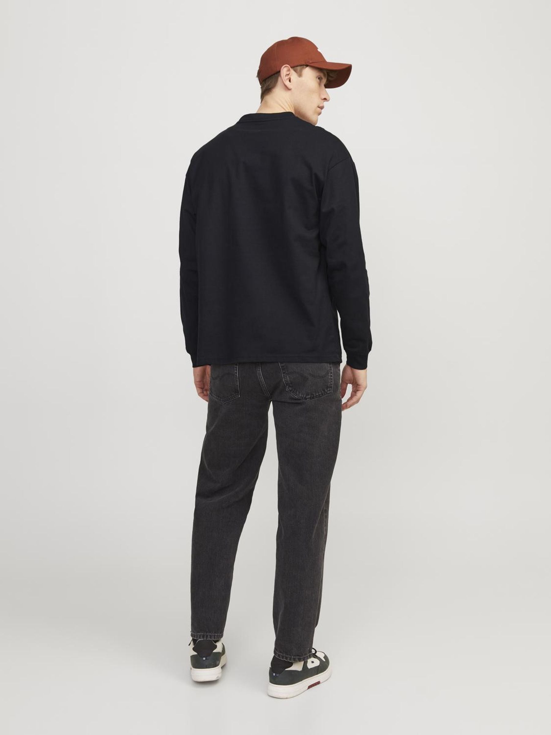 Jack & Jones Langarmshirt »JORVESTERBRO TEE LS CREW NECK NOOS«