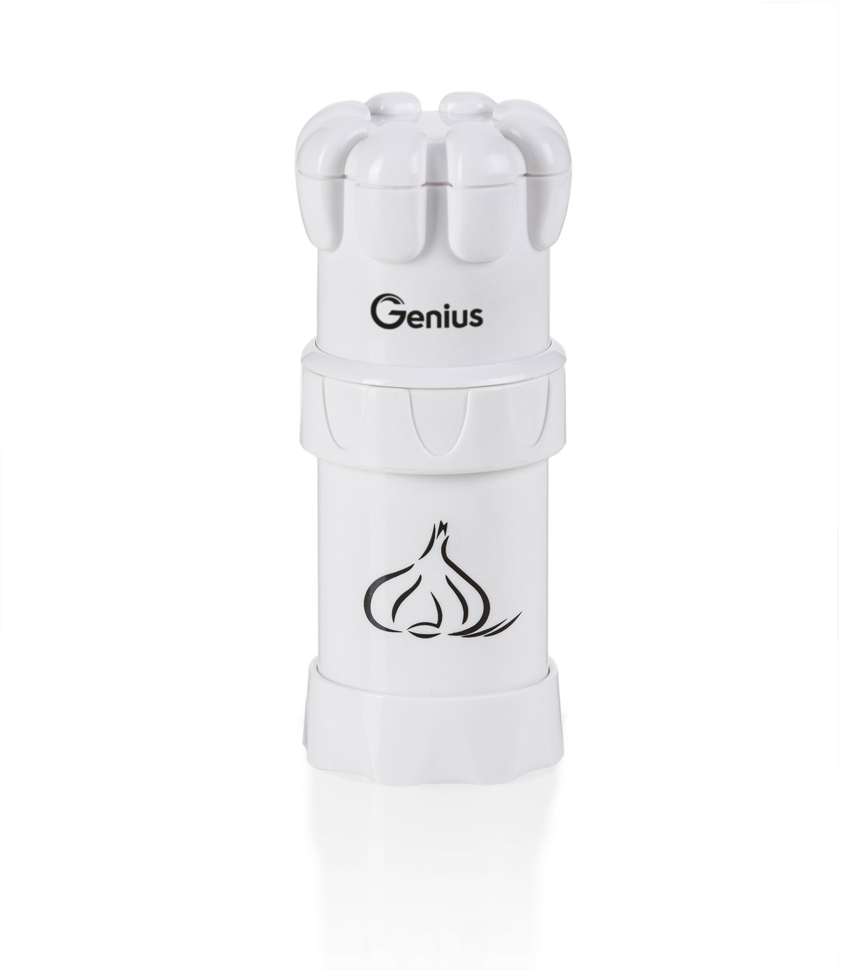 Genius Gemüse-Scheibenschneider »Nicer Dicer Speed Light inkl. Knoblauch-Schneider G5, Set 7-tlg.« super handlich & immer im Einsatz, wechselbare Aufsätze