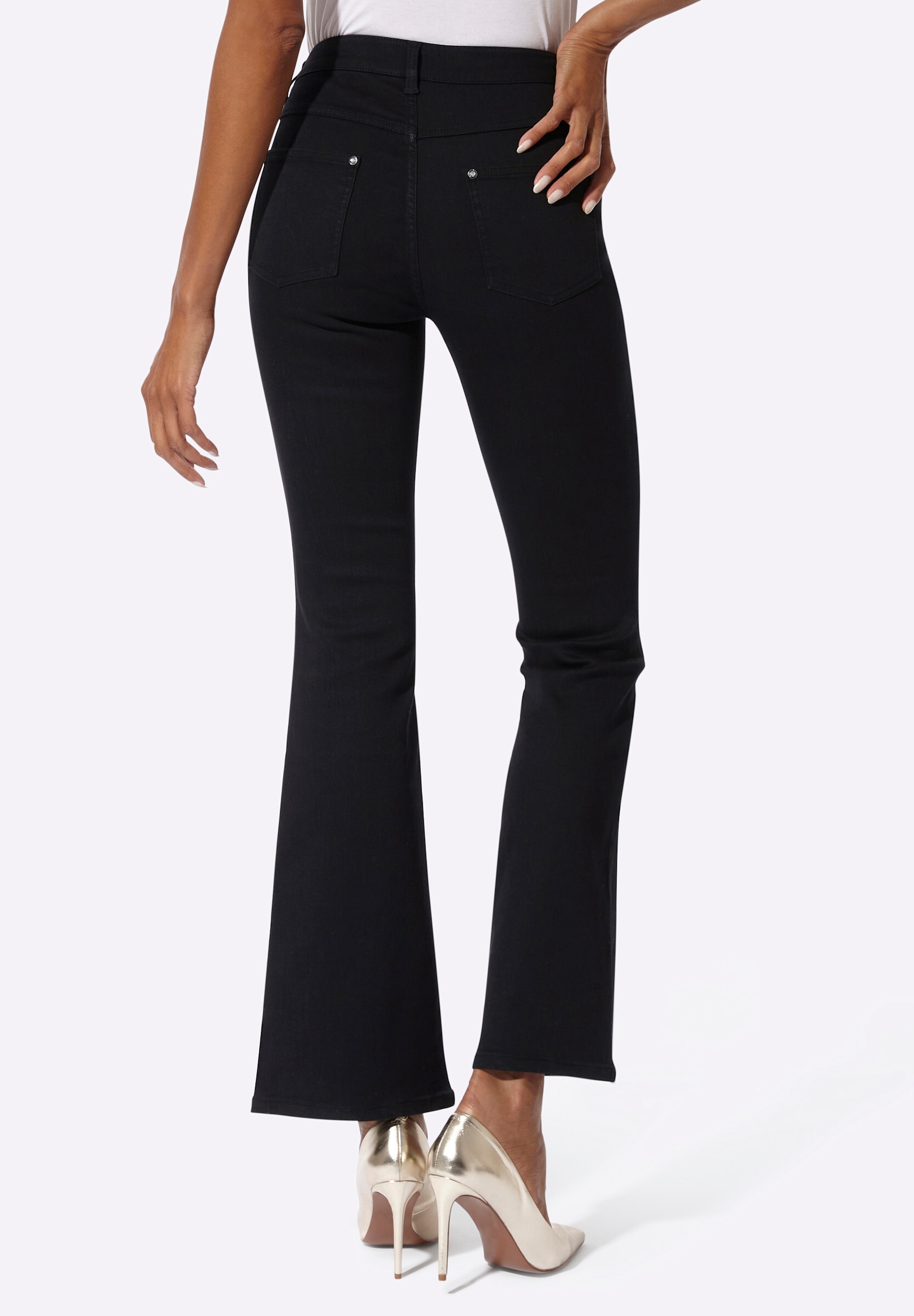 creation L Bootcut-Jeans »Modal-Baumwoll-Jeans Jeans im Bootcut-Style«