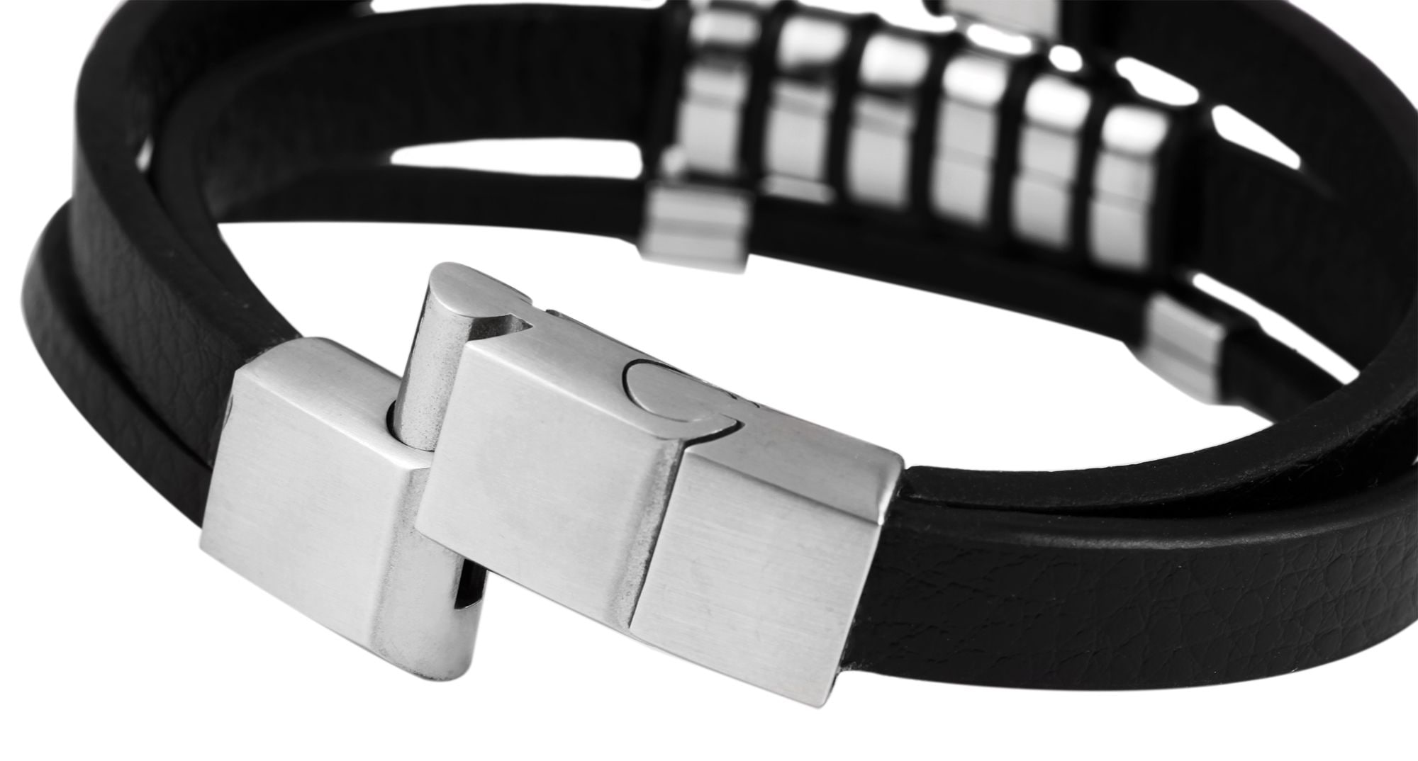 Adelia´s Armband »Herren Armband aus Leder 23 cm«