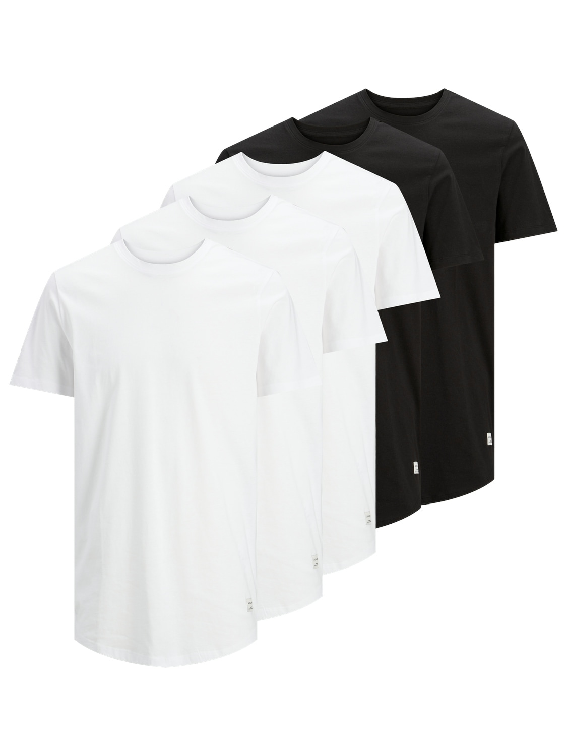 Jack & Jones T-Shirt »JJENOA TEE SS CREW NECK 5PK MP NOOS«, (Packung, 5 tlg., 5er-Pack)