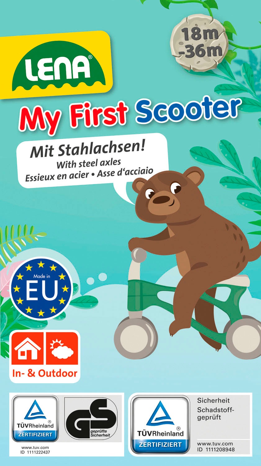 Lena® Kinderfahrzeug Lauflernhilfe »My First Scooter« Made in Europe