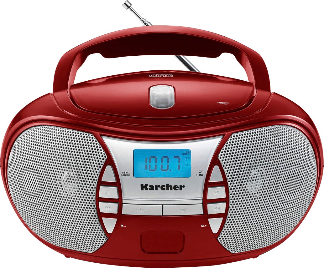 Boombox »RR 5025«, (FM-Tuner-UKW mit RDS 2,2 W)