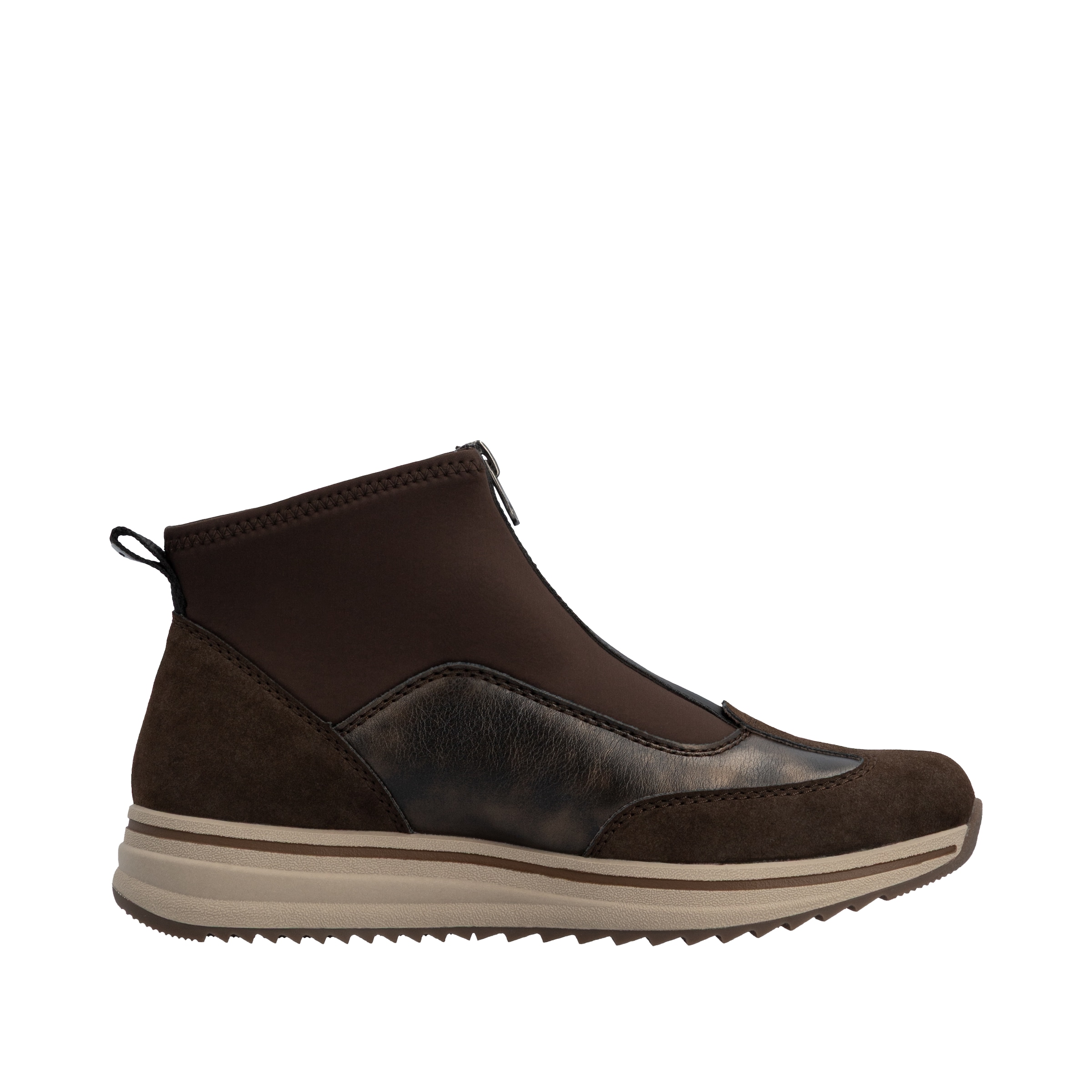 Rieker Sneakerboots  Stiefelette, High-Top Sneaker mit Reißverschluss vorne