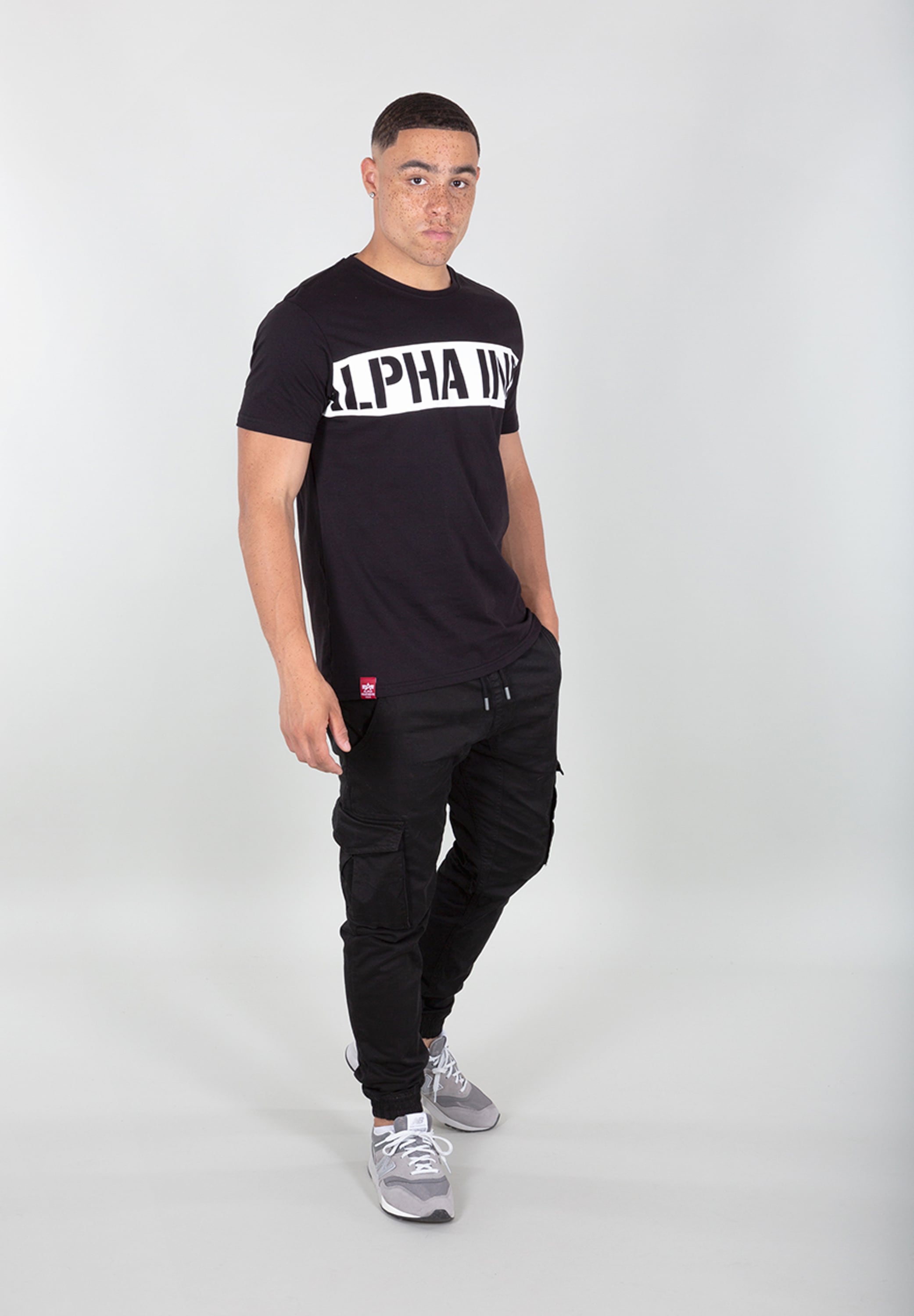 Alpha Industries T-Shirt »Alpha Industries Men - T-Shirts Printed Stripe T-Shirt«