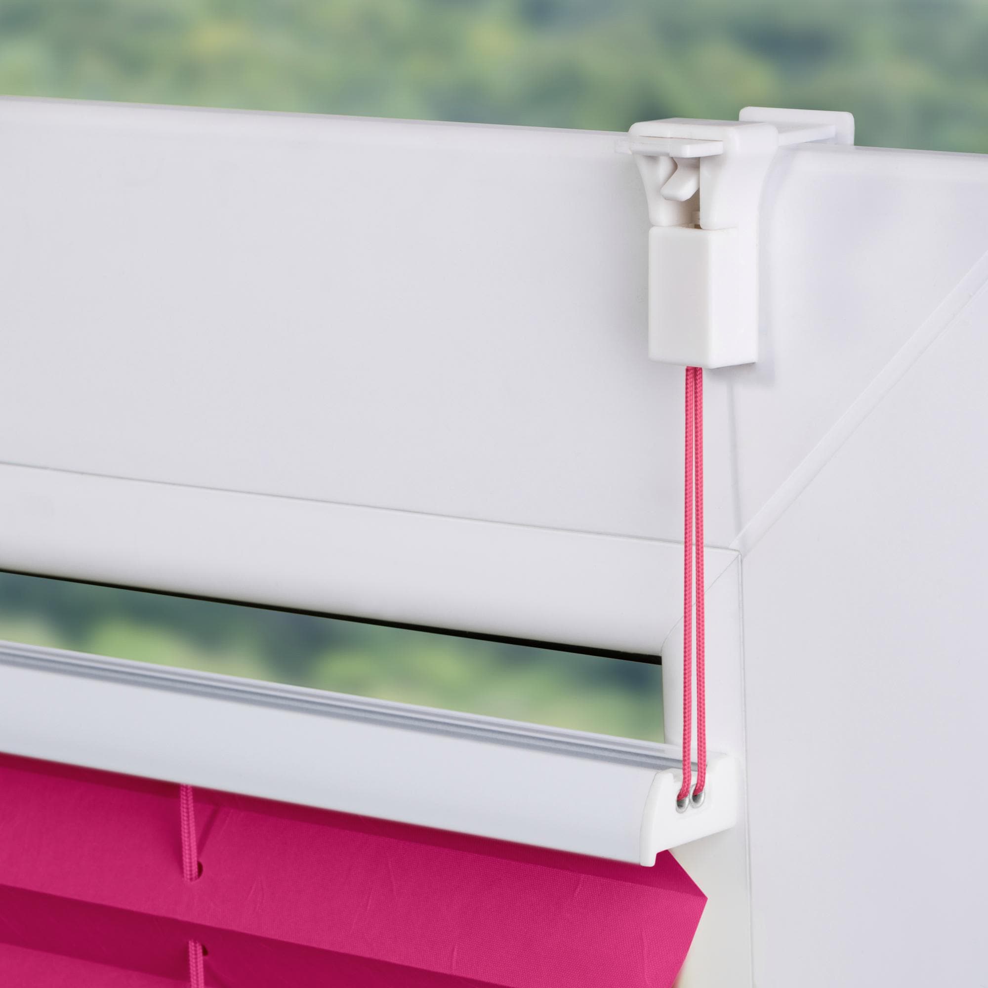 LICHTBLICK ORIGINAL Plissee »Klemmfix« Lichtschutz ohne Bohren verspannt Faltenstore