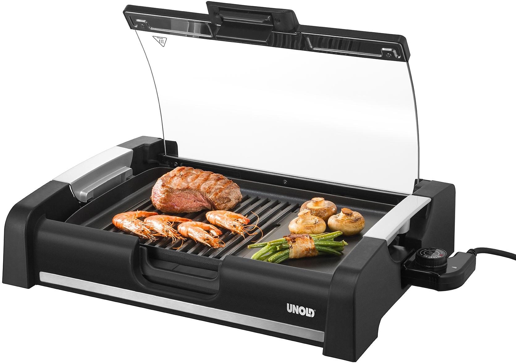 Unold Tischgrill »Edel 58535« 1650 W in schwarz