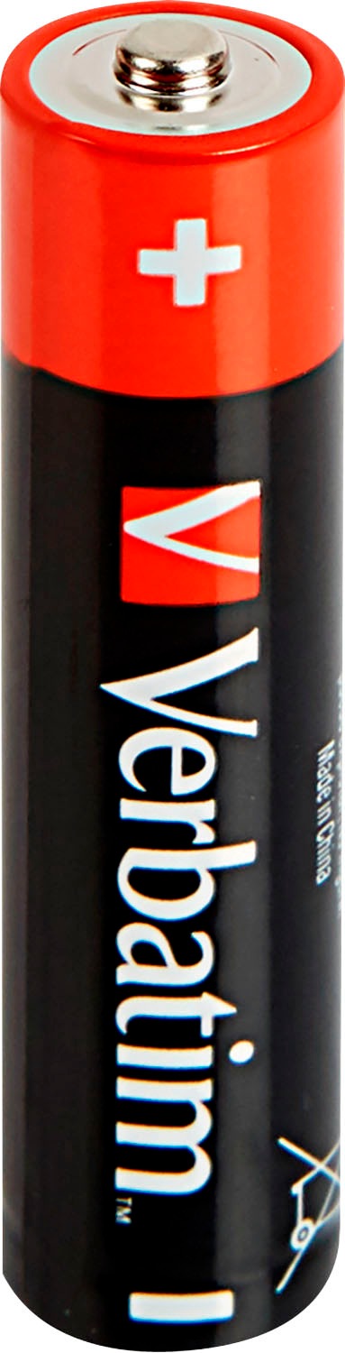 Verbatim Batterie »Batterie Alkaline, Micro, AAA, LR03, 1.5V, Retail Box, (24-Pack)«