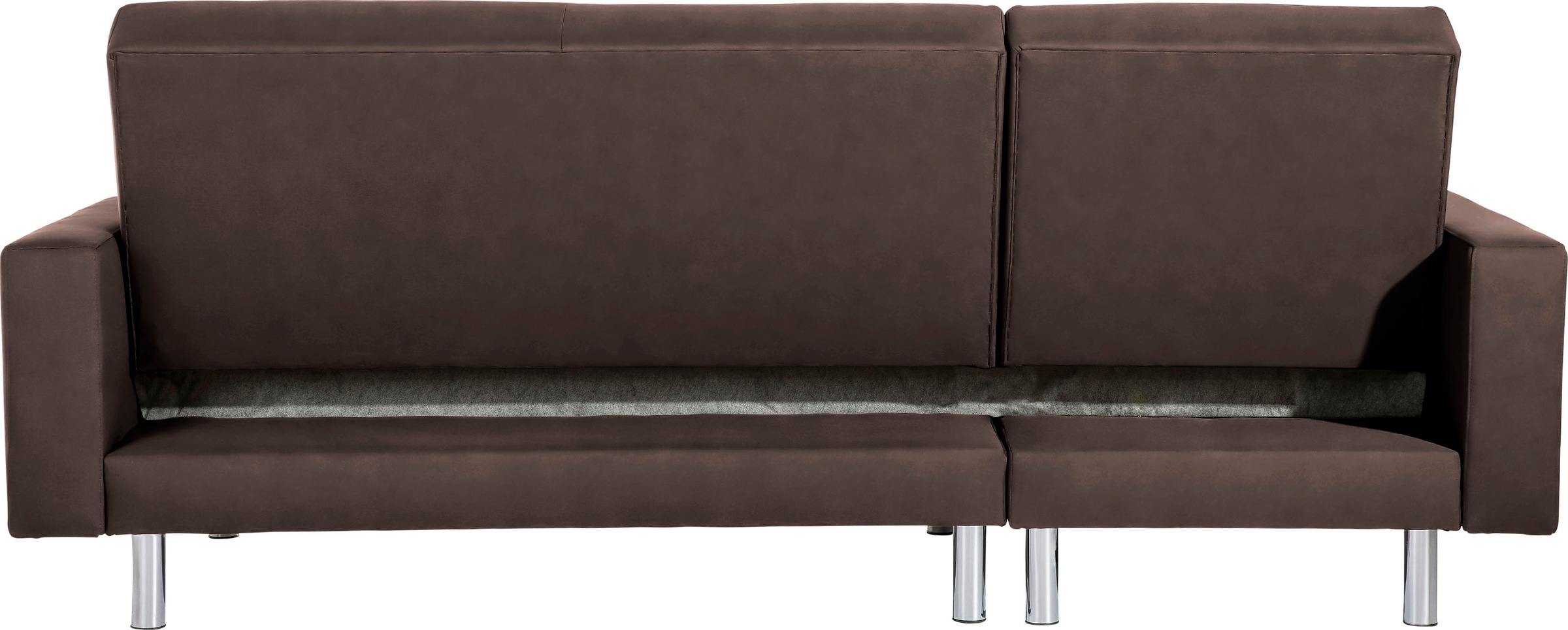 Max Winzer® Schlafsofa »Just Fresh modernes kubisches Sofa, Rückenverstellung für Sitzkomfort«, Recamiere links oder rechts montierbar, elegante Metallfüße