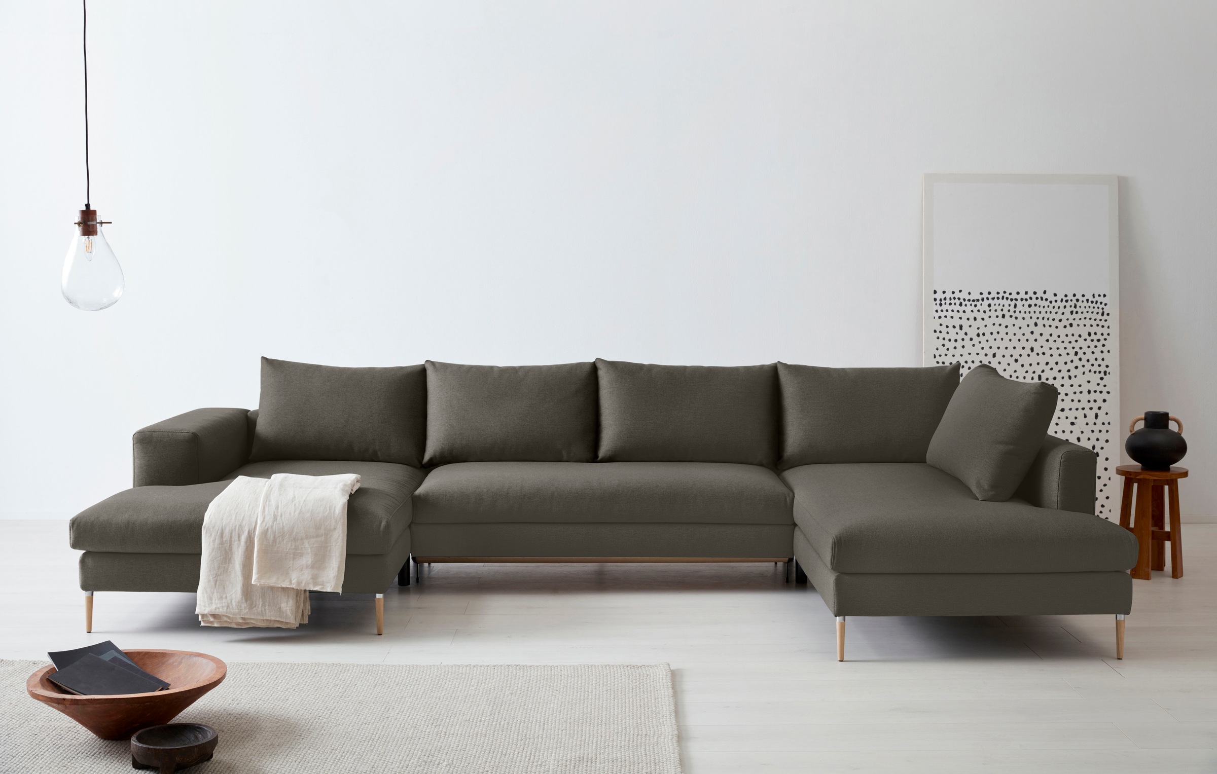 OTTO products Wohnlandschaft »Finnja, U-Form«