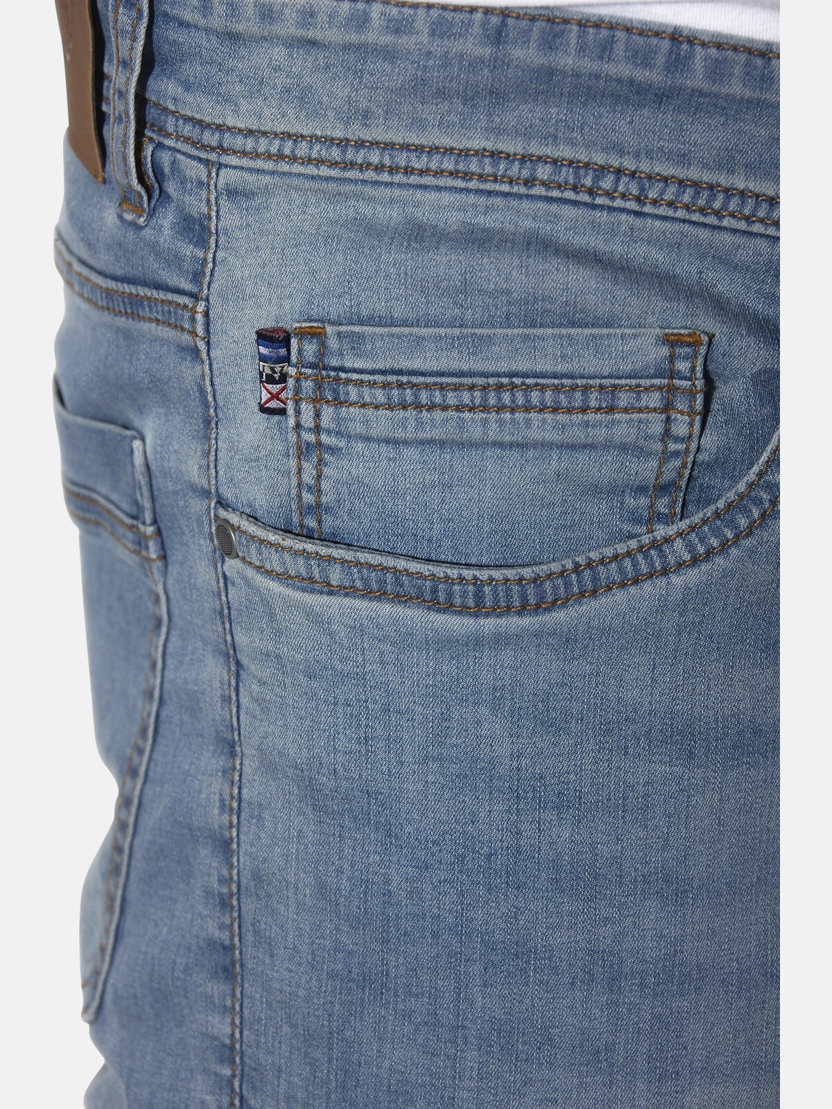Jan Vanderstorm Bermudas »Jeansbermuda BROLLE«