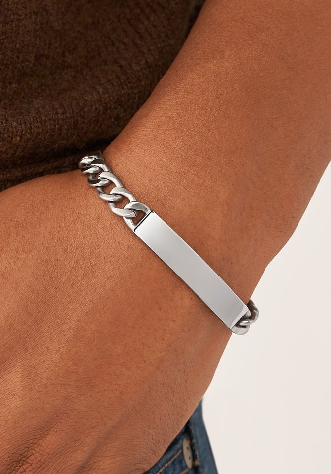 Fossil Edelstahlarmband »DREW, JF04164040«