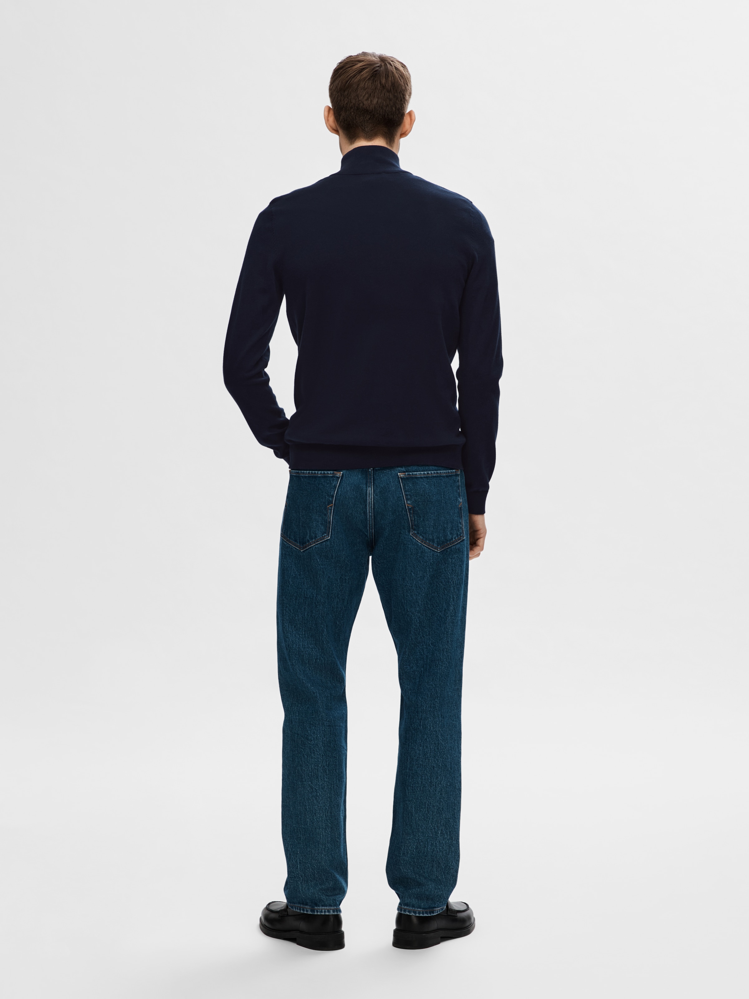 SELECTED HOMME Strickjacke »SLHBERG FULL ZIP CARDIGAN NOOS«
