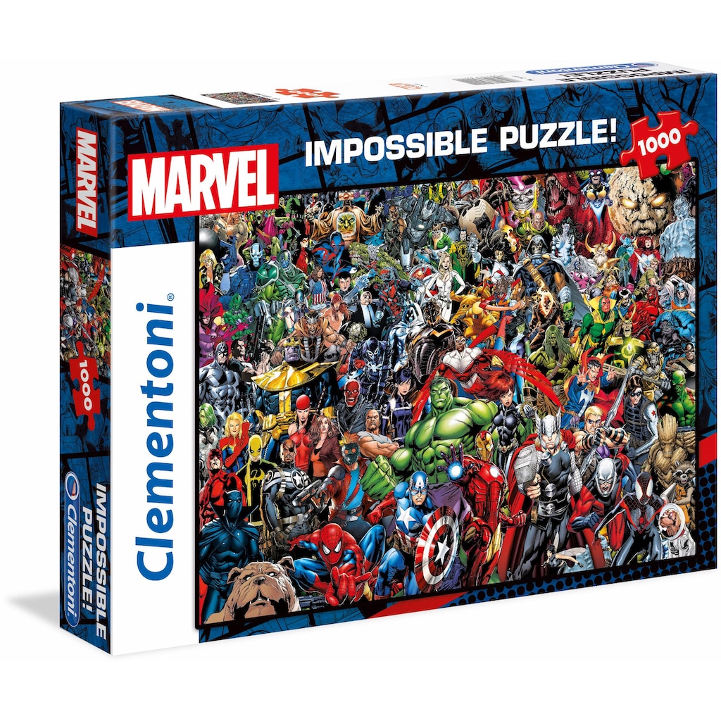 Clementoni® Puzzle »Impossible Collection, Marvel«, Made in Europe, FSC® - schützt Wald - weltweit