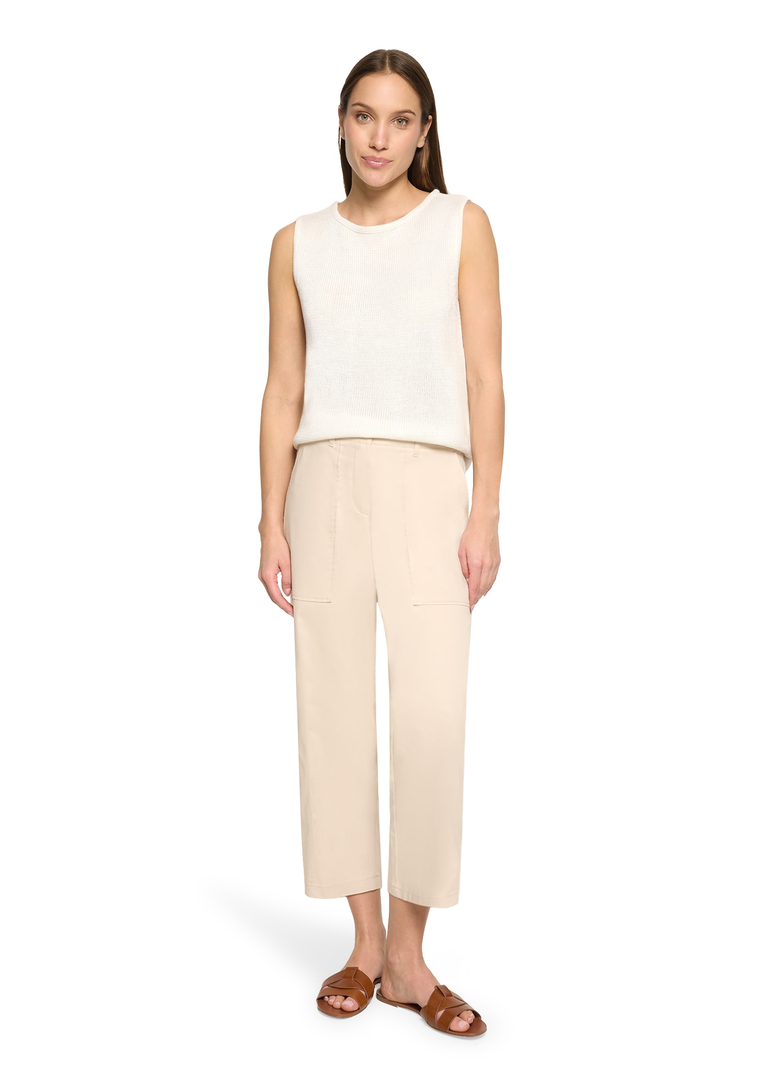 Betty Barclay Kurzarmpullover »Strick-Top ohne Arm«