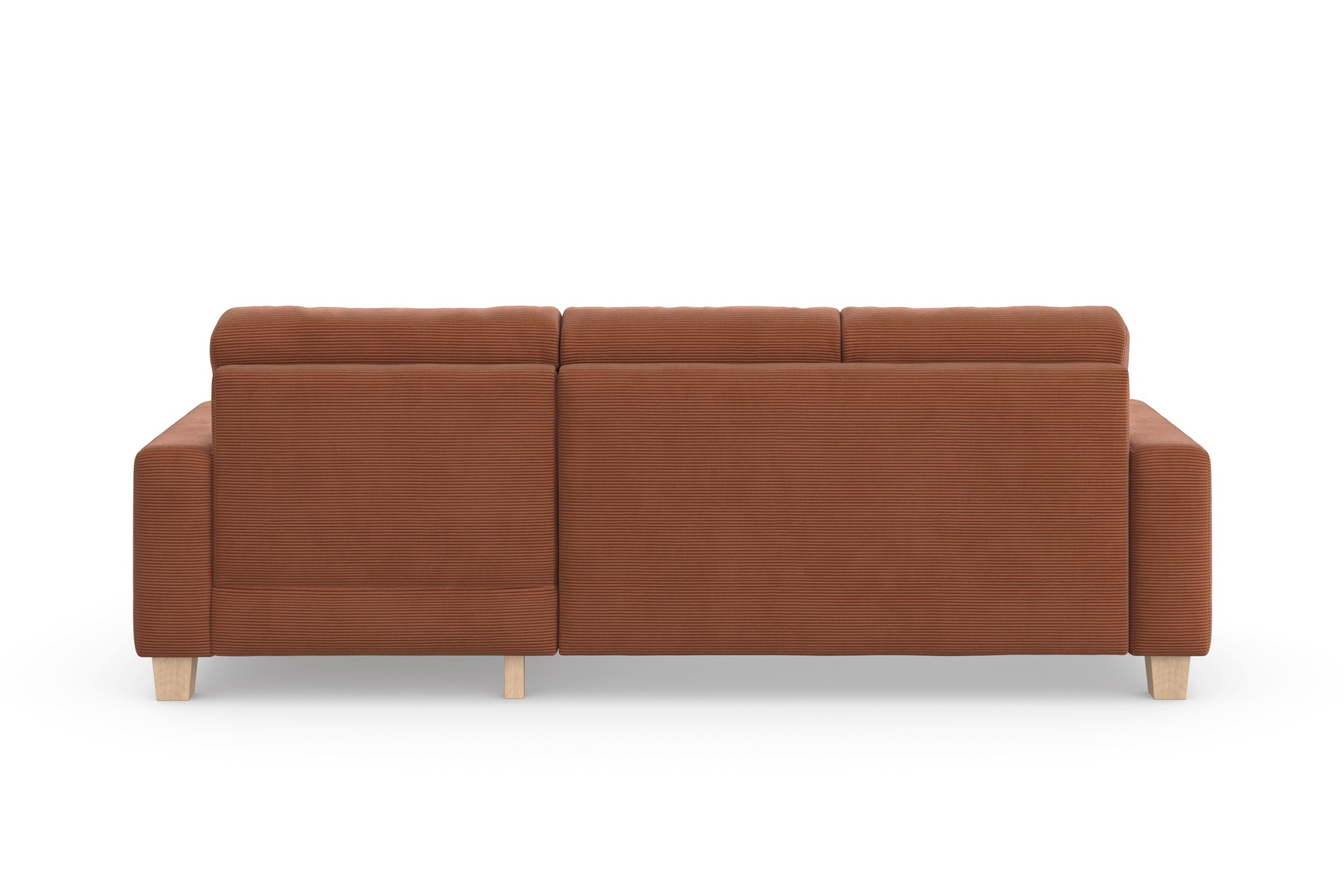 Home affaire Ecksofa »Summer L-Form«, mit Recamiere, mit oder ohne Bettfunktion und Bettkasten, Cord-Bezug