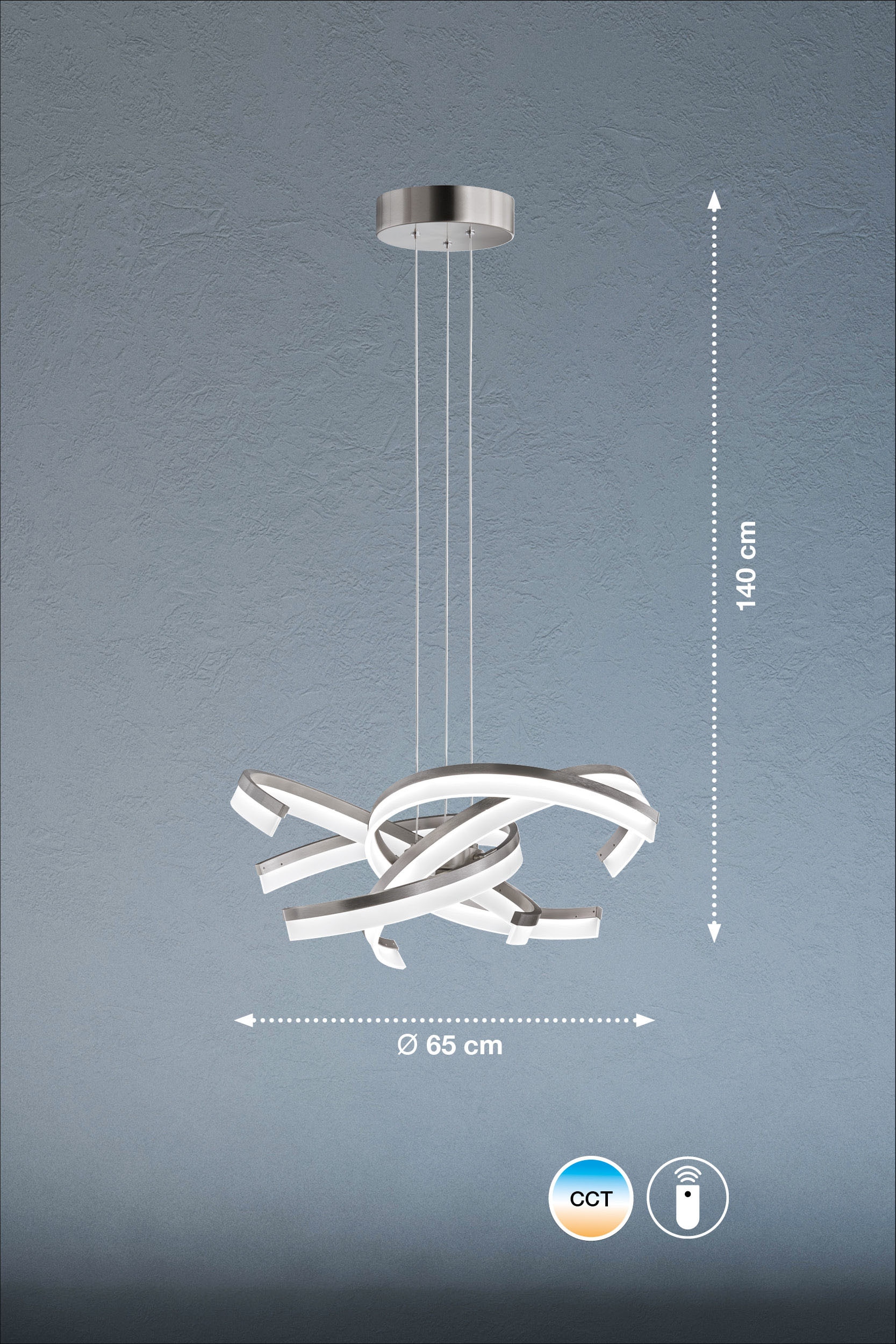 LED Pendelleuchte »Sund TW«, 4 flammig, Leuchtmittel LED-Modul | LED fest integriert