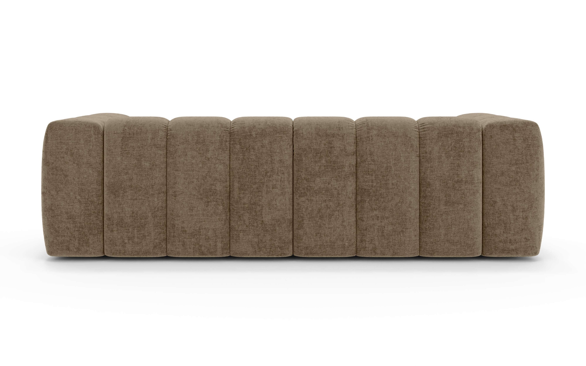 homsy by Ana Johnson Big-Sofa »BOUBELLE Design-Sofa mit Steppung, Bubble-Optik, Breite 246 cm« 4-Sitzer mit Wellenunterfederung, gemütlich und modern, Sitzkomfort