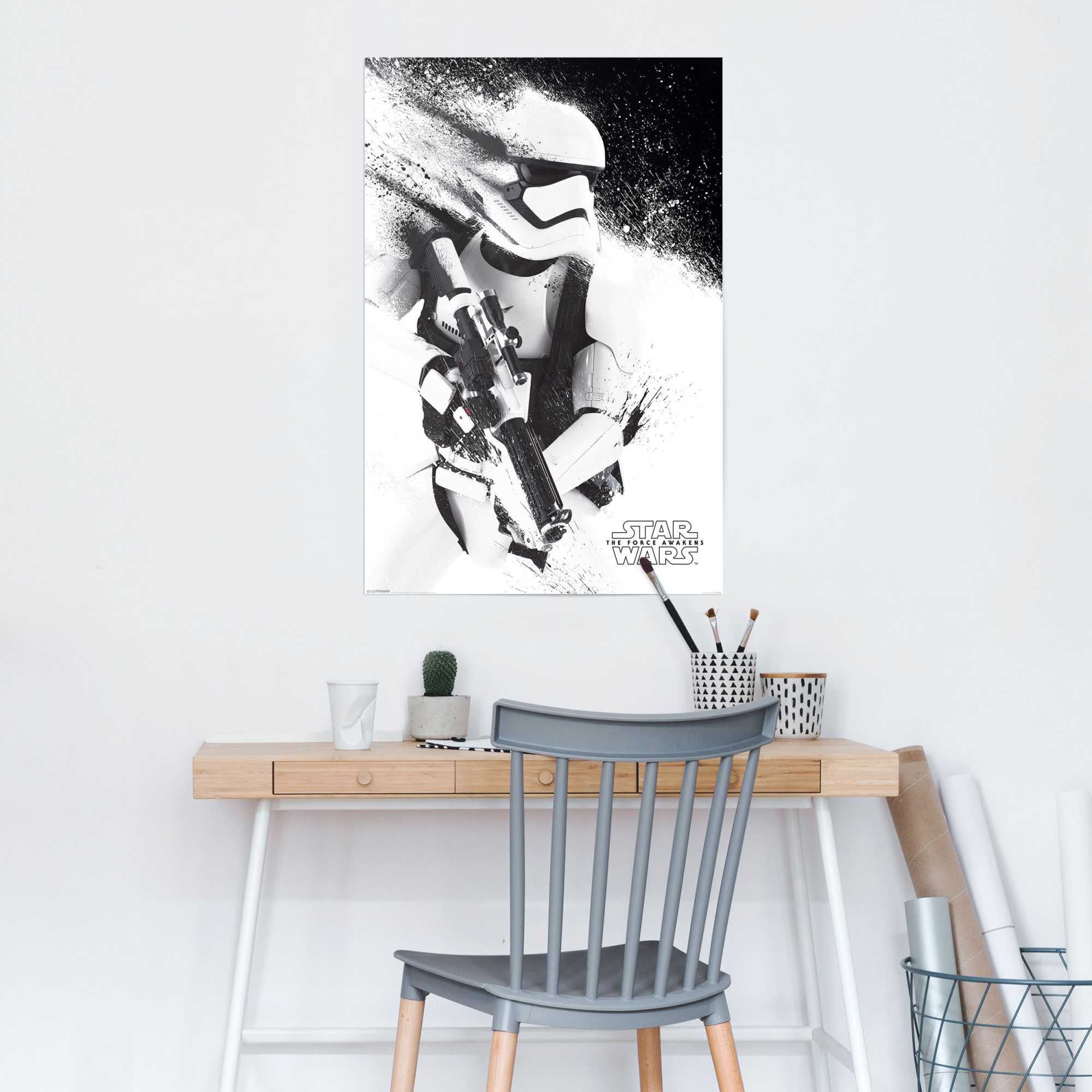Reinders! Poster »Poster Star Wars Episode VII Stormtrooper« Science-Fiction 1 Stk. tlg.