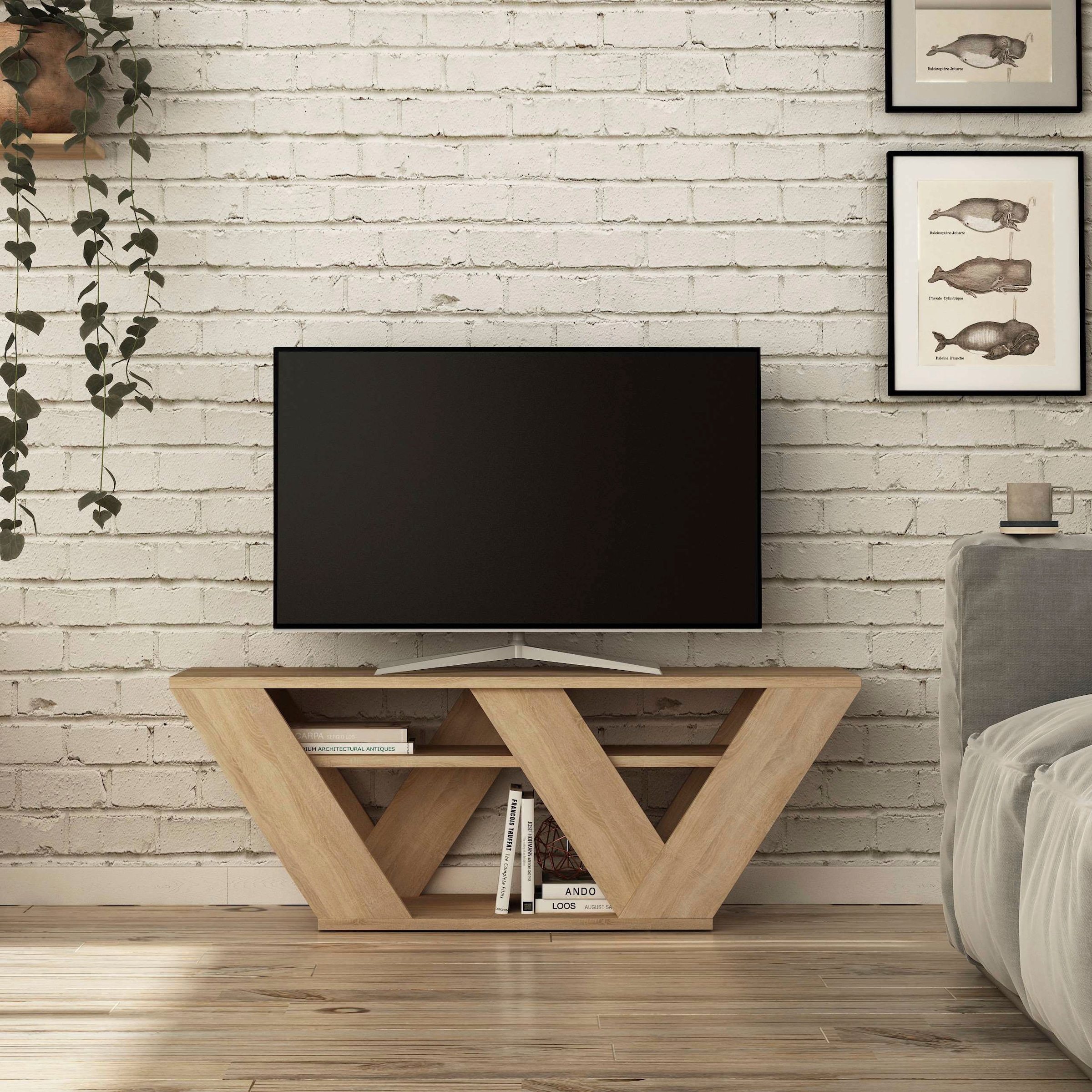 Decortie TV-Schrank »Thales TV Schrank«, (Packung), Einfache Montage,Platzsparend