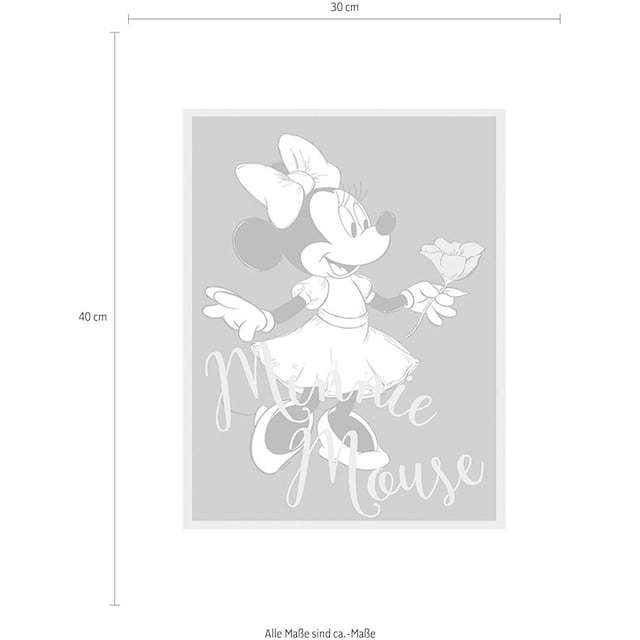 Komar Poster »Minnie Mouse Girlie«, Disney, (1 St.), Kinderzimmer,  Schlafzimmer, Wohnzimmer online bei OTTO