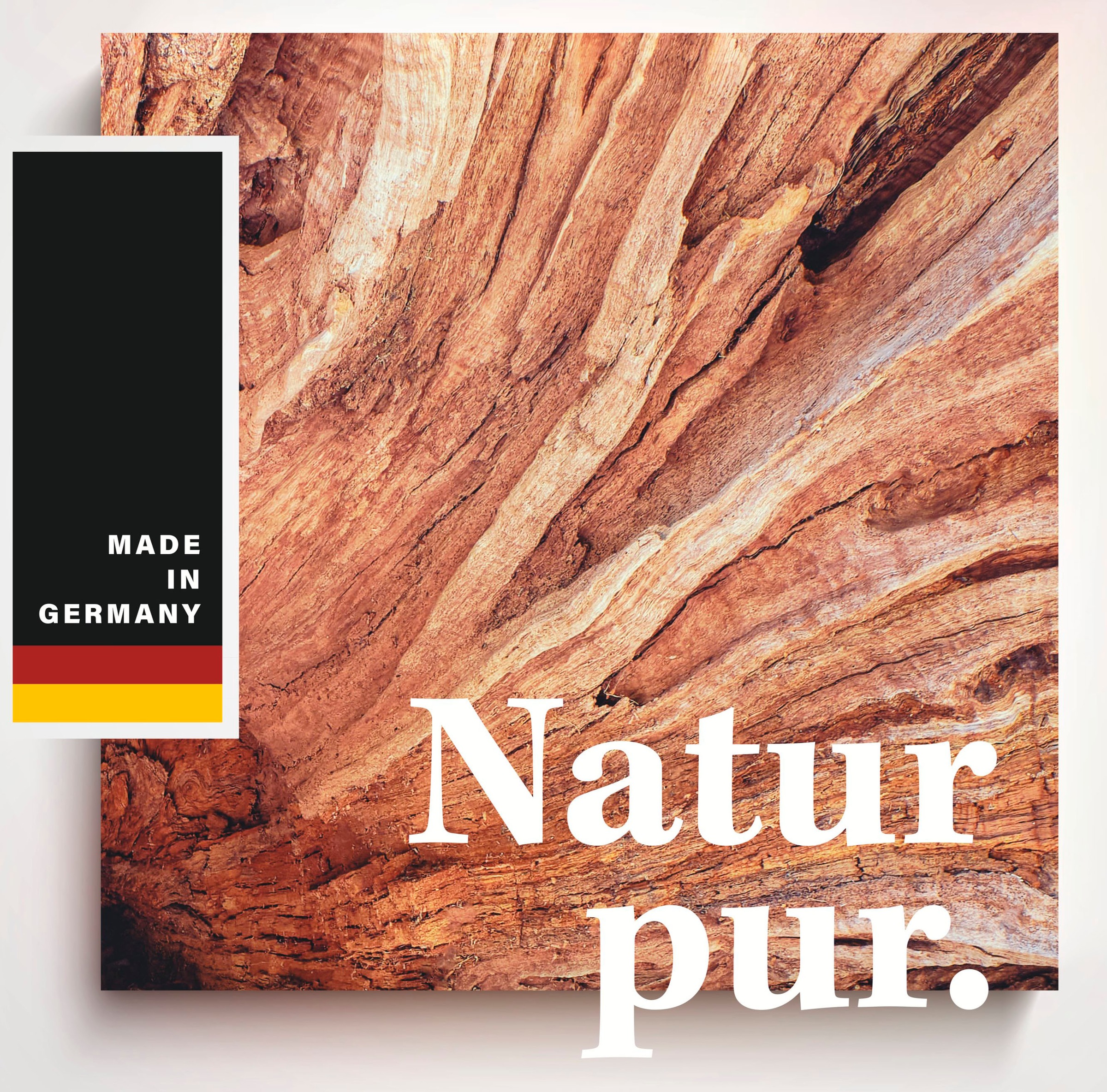 FISCHER & HONSEL LED Wandleuchte »SHINE-WOOD«, 4 flammig, Leuchtmittel LED-Modul | LED wechselbar, Made in Germany, hochwertige Verarbeitung