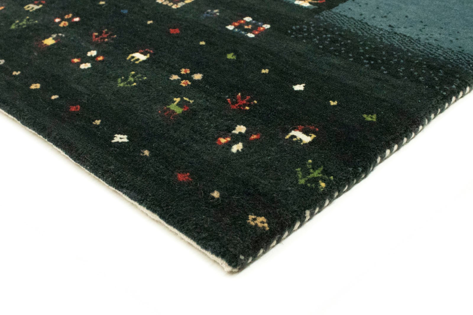 morgenland Wollteppich »Loribaft Teppich handgeknüpft mehrfarbig«,  rechteckig, handgeknüpft im OTTO-Shop