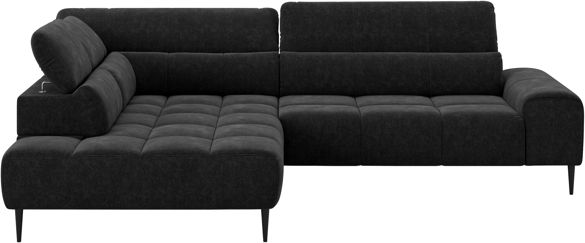 COTTA Ecksofa »Theo L-Form, B: 298 cm« mit Kopfteilverstellung, optional Sitztiefenverstellung