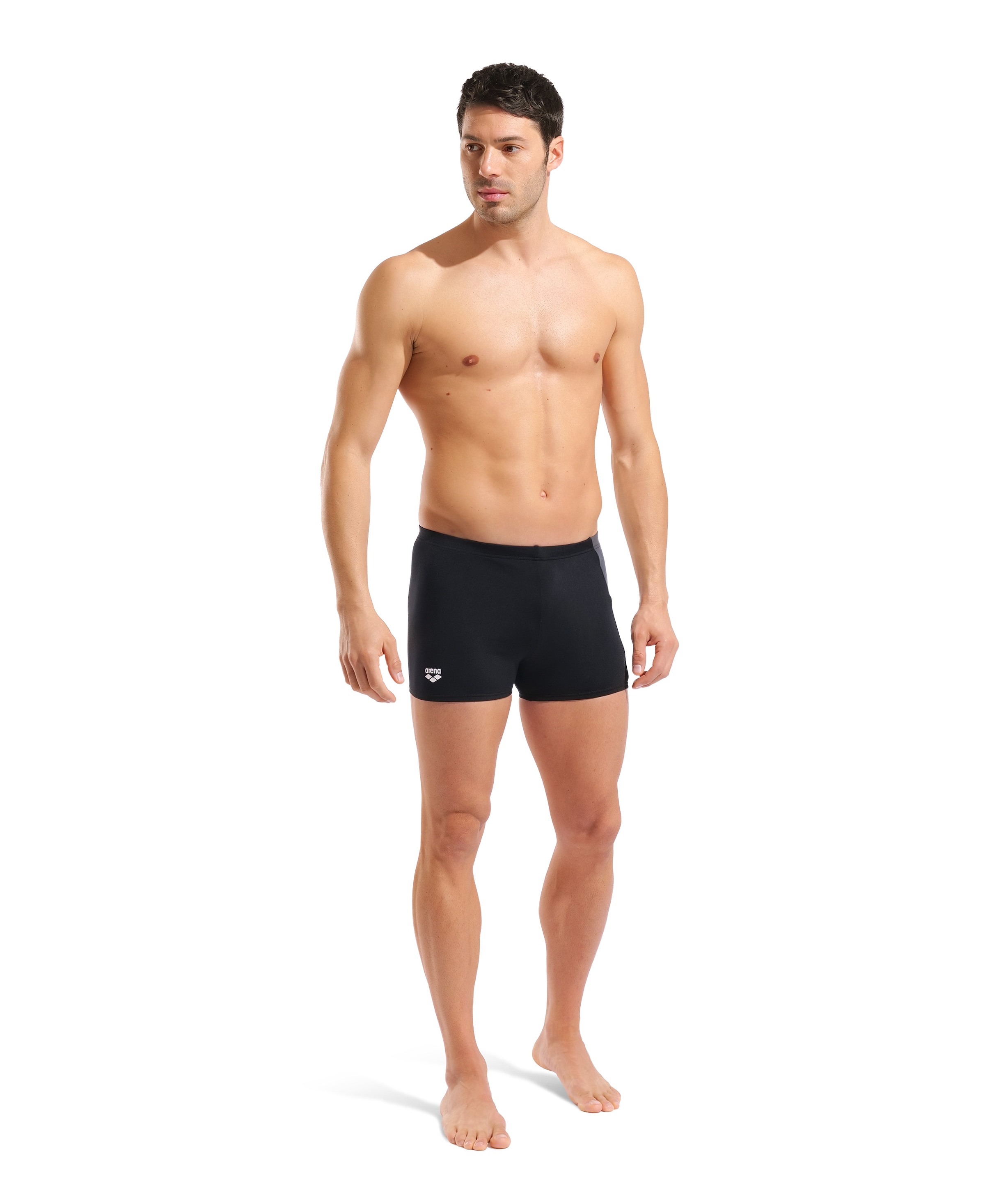 Arena Badeshorts »M ARENA PRINTED SPLICE SWIM SHORT« für Wettkampfschwimmer und regelmäßige Schwimmer, schnelltrocknend