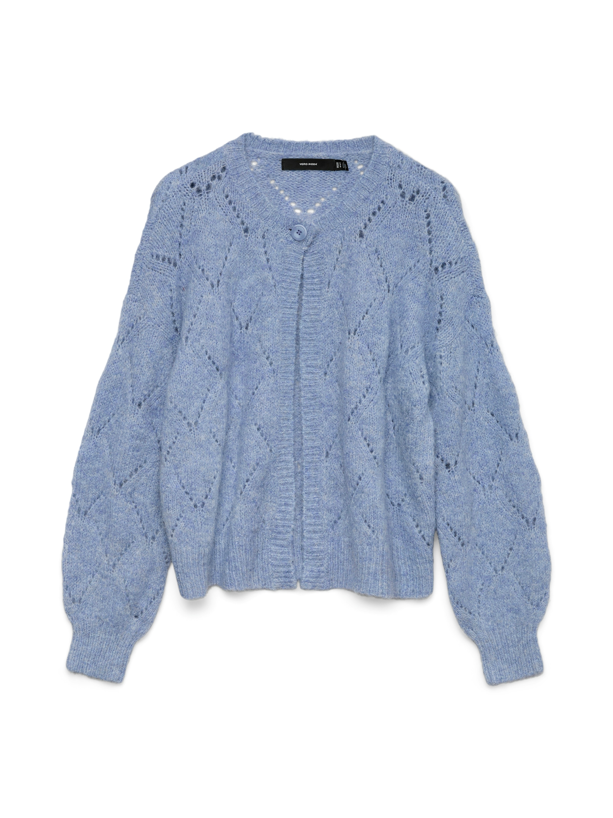 Vero Moda Strickjacke »VMSHELL LS O-NECK ONEBUTTON CARDIGAN BOO«