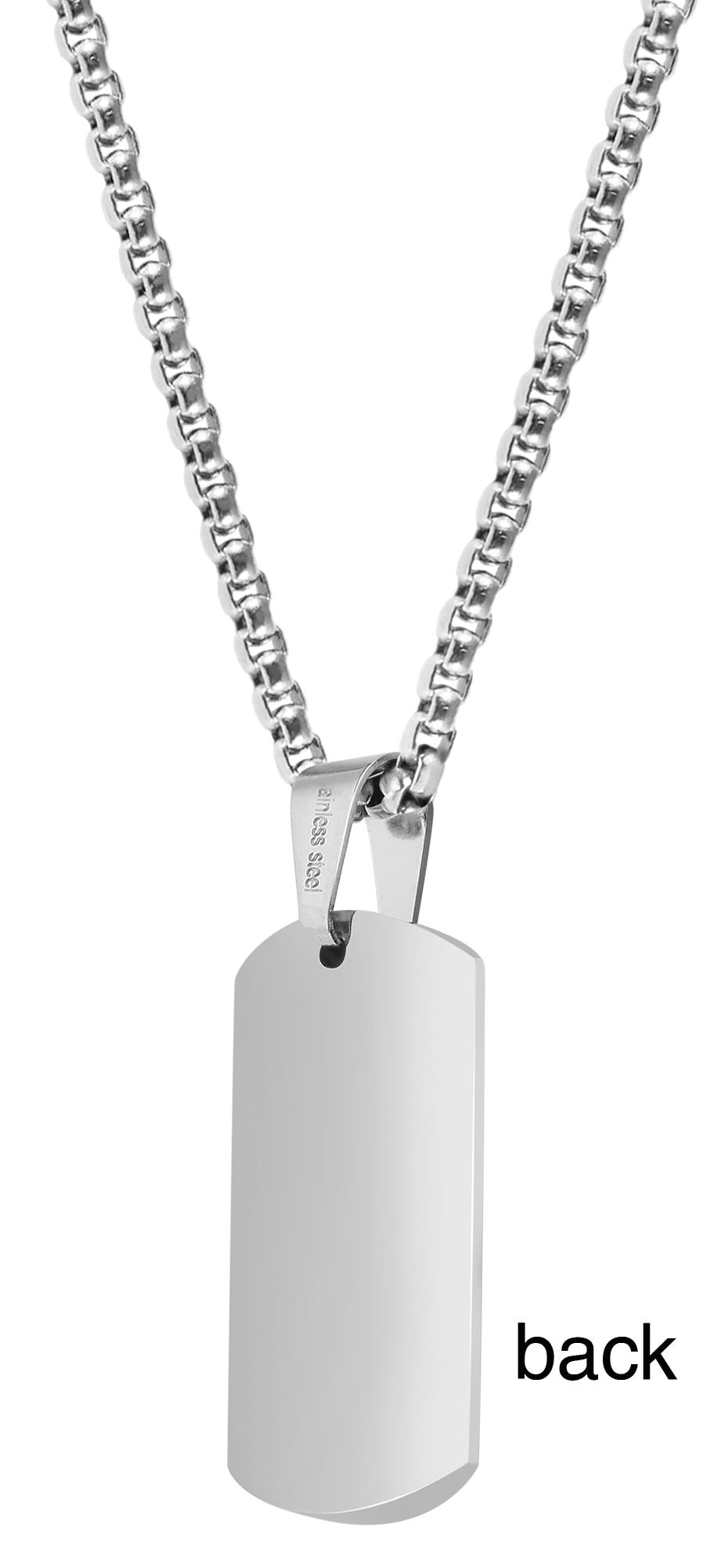Adelia´s Kette ohne Anhänger »Unisex Halskette mit Anhänger ¿ aus Edelstahl«