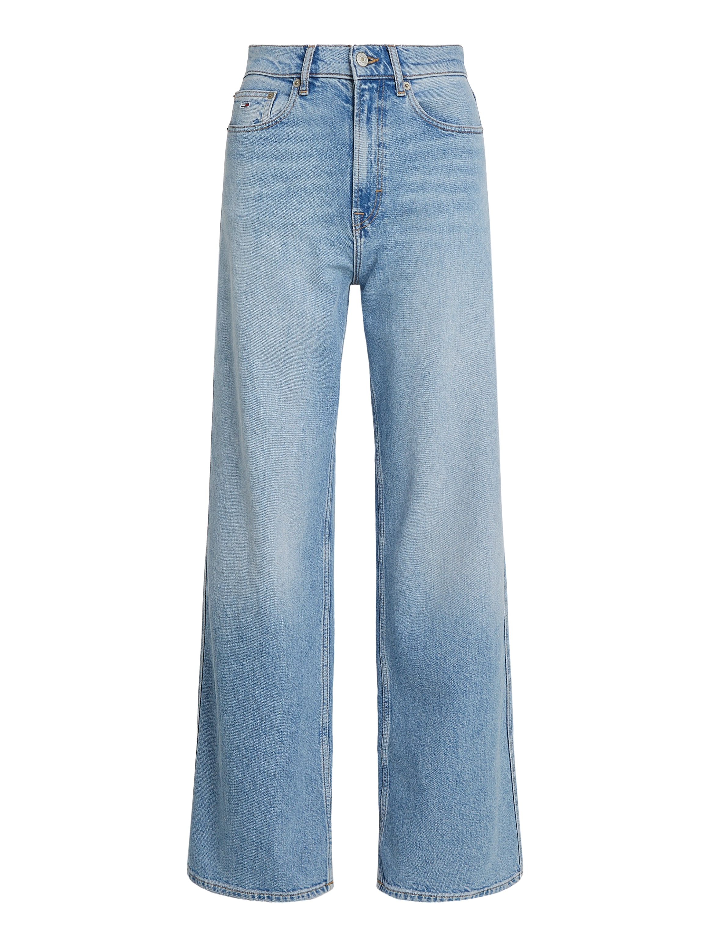 Tommy Jeans Weite Jeans »Claire High Rise«, mit Logo-Badge