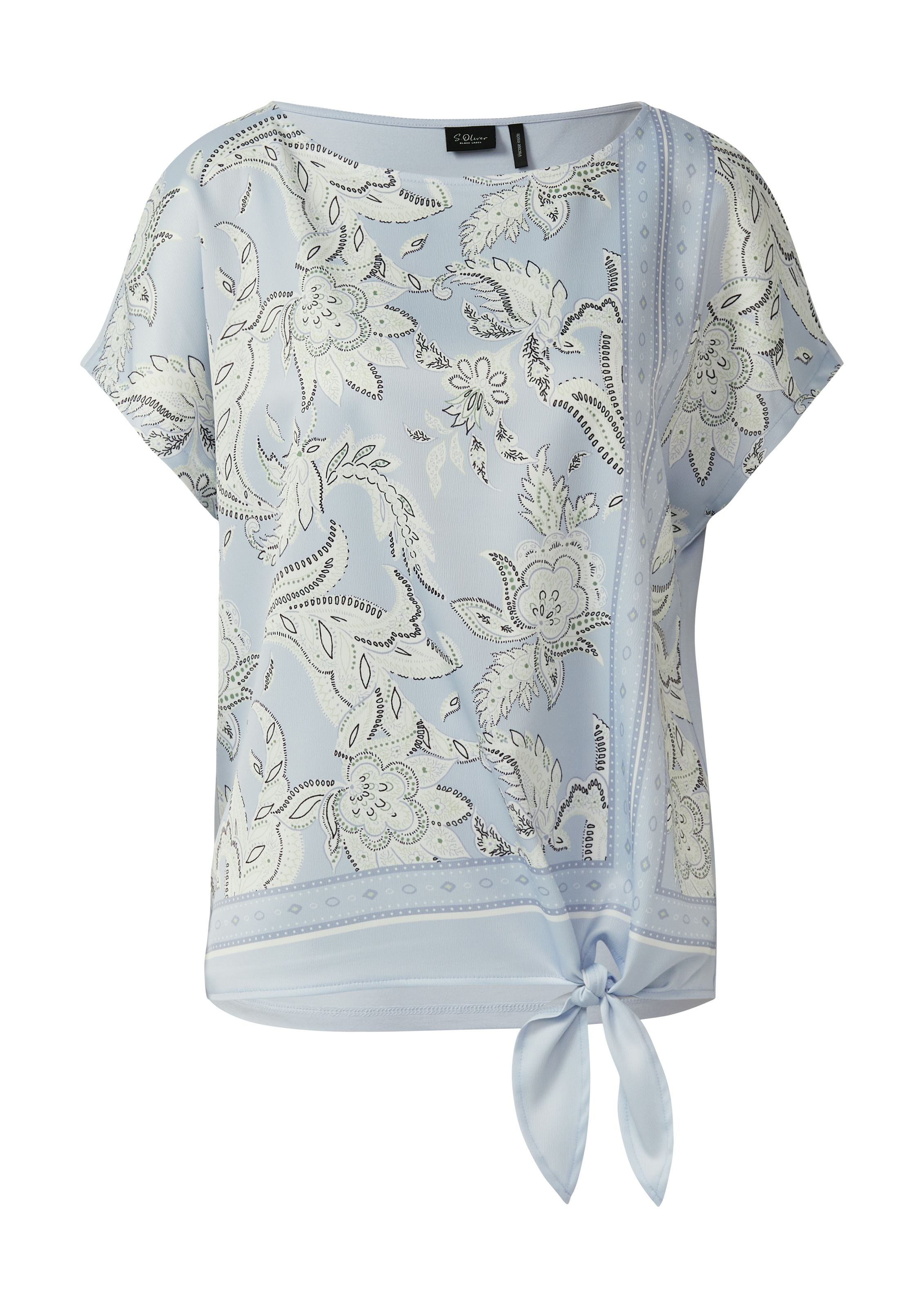 s.Oliver BLACK LABEL T-Shirt mit All-Over Print