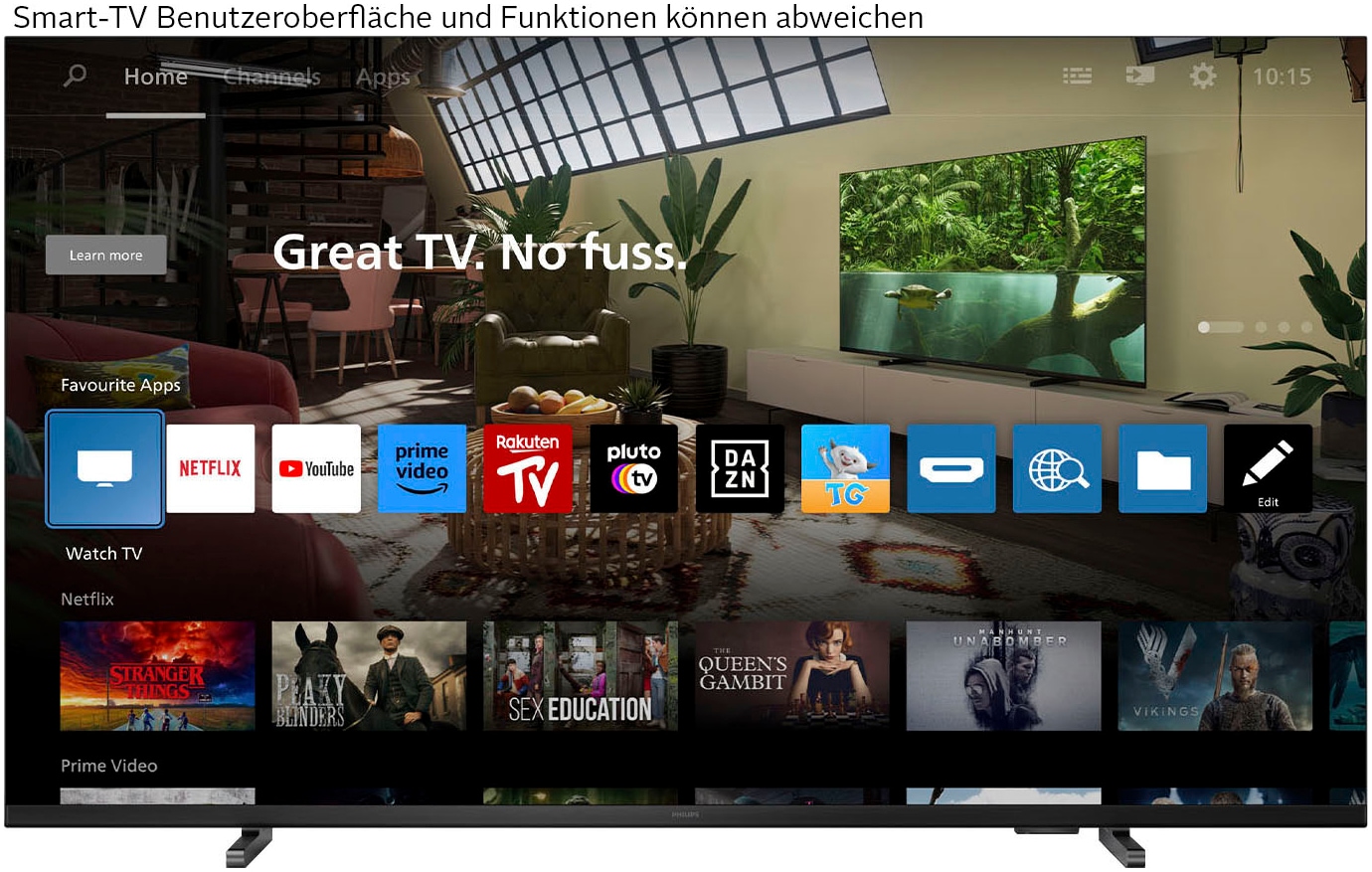 Philips LED-Fernseher »43PUS7609/12«, 4K Ultra HD, Smart-TV