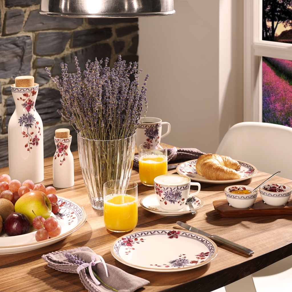 Villeroy & Boch Untertasse »Kaffeeuntertassen Artesano Provençal Lavendel ø 15,6 cm 6er Set bunt«