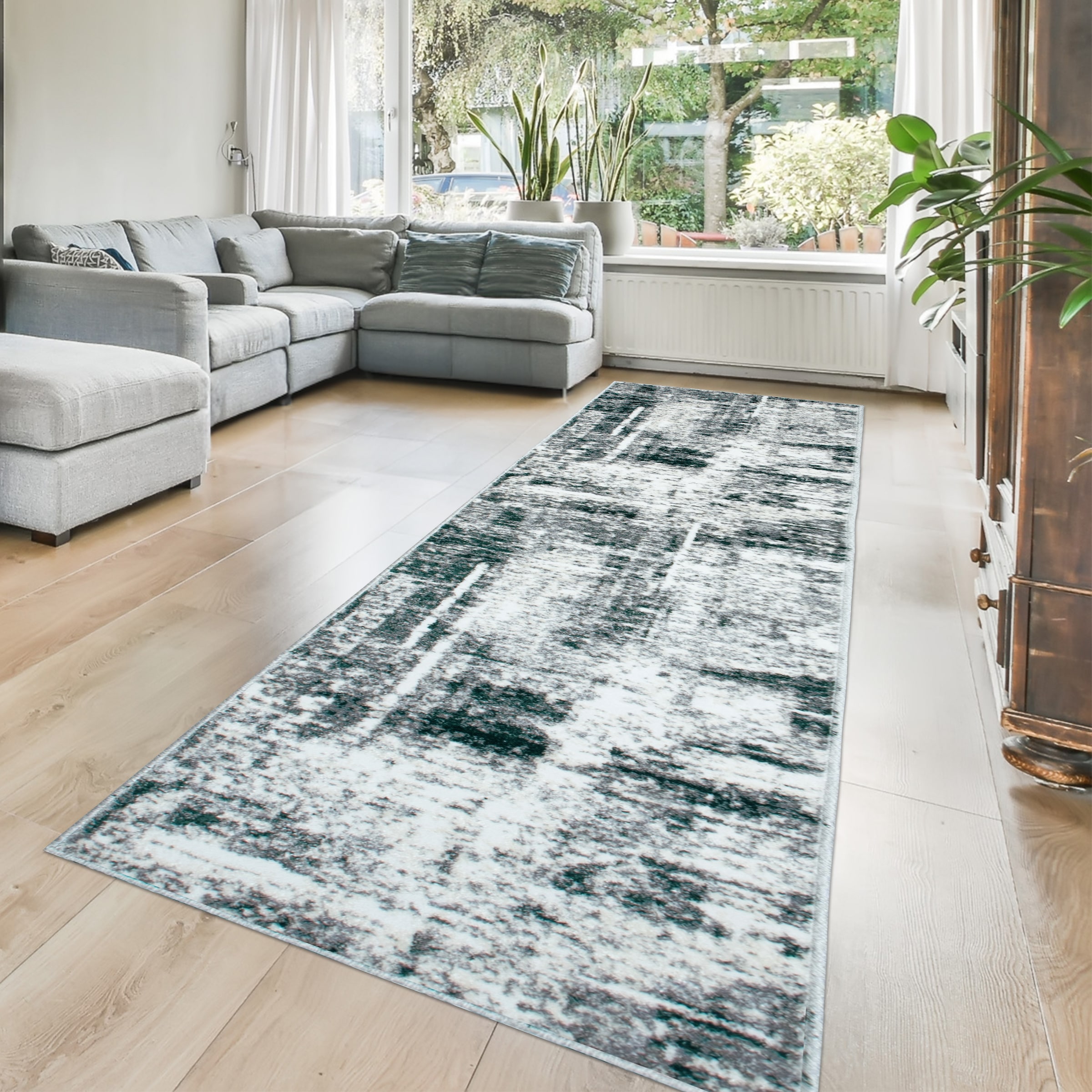 OTTO home Läufer »Salsa« rechteckig 9 mm Höhe mit besonders weichem Flor, Kurzflor, im Vintage-Look, dichte Qualität